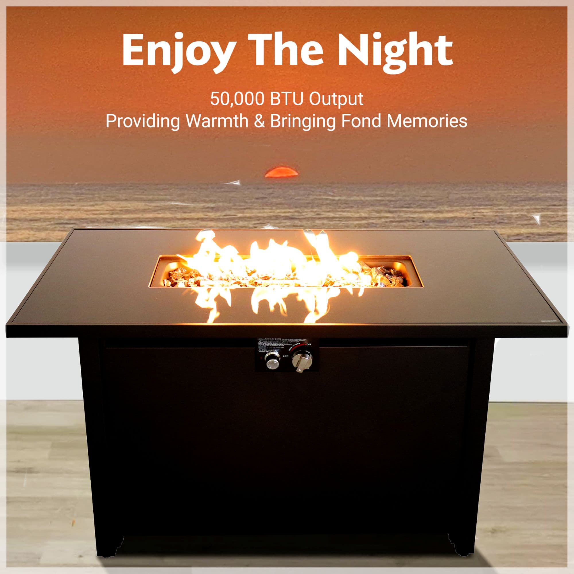 Runesay FRP-10 Outdoor-Gas-Firepits - View #9