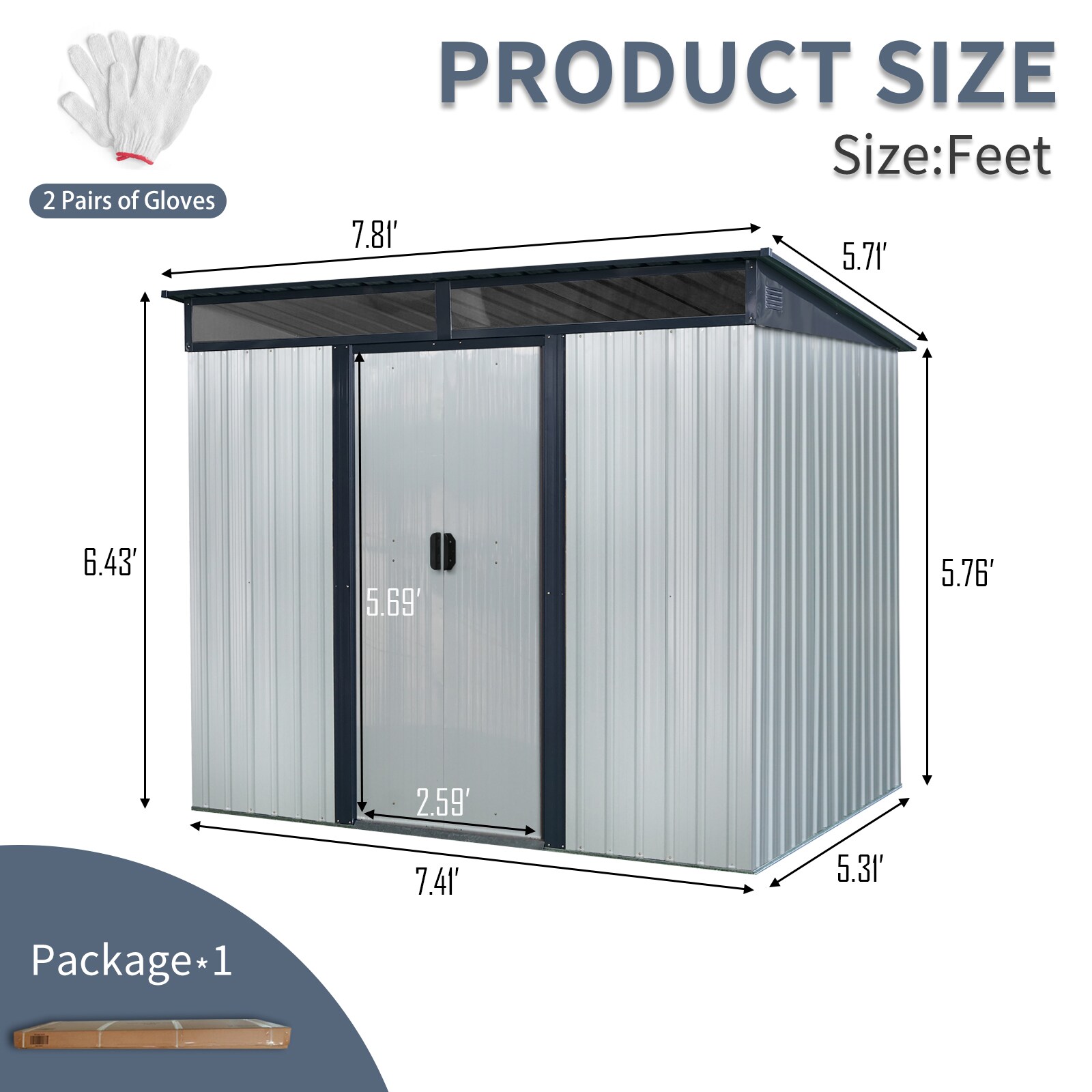 Poinic CURDS-P185314-540 Metal-Storage-Buildings-Sheds - View #5