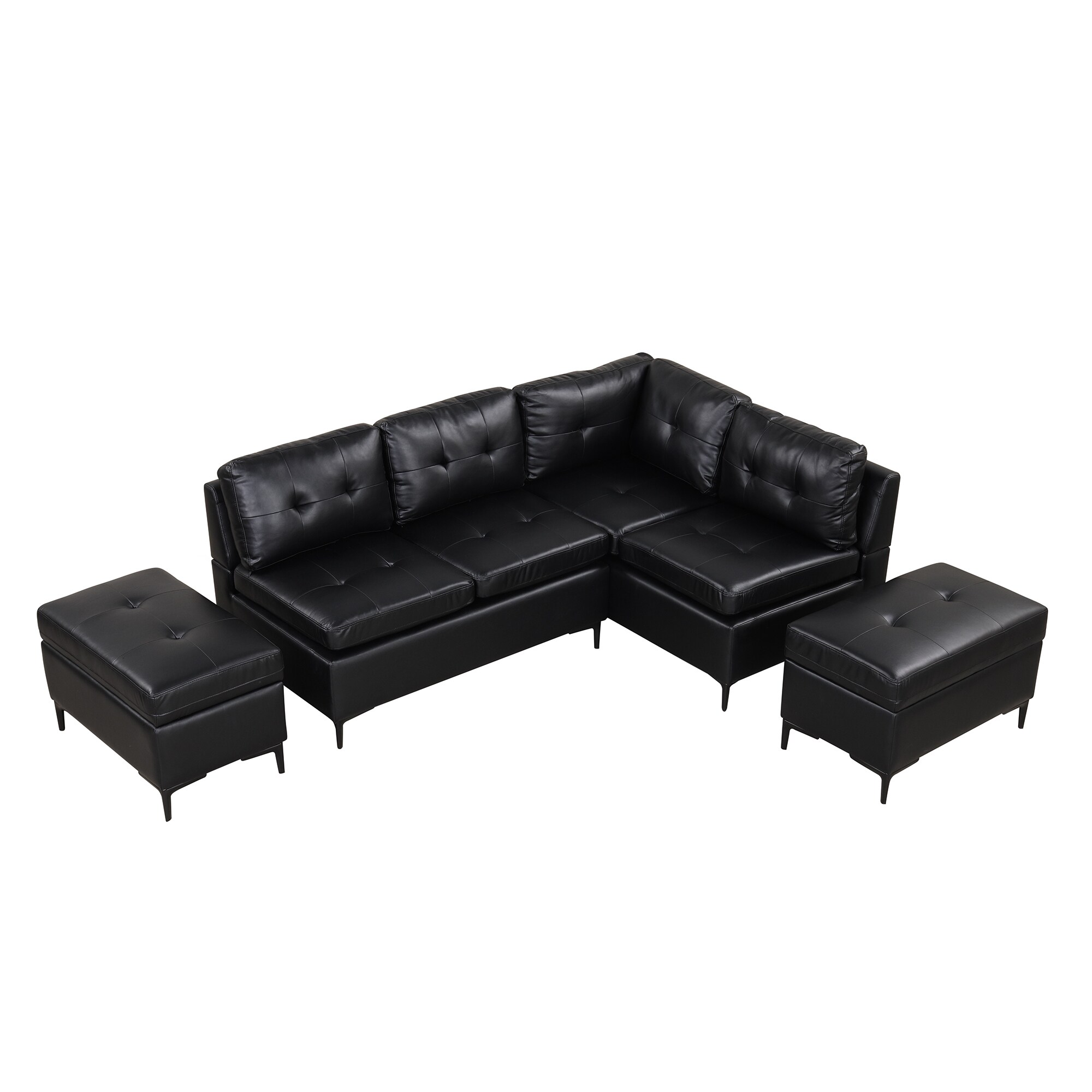 ModernLuxe L-SG001300AAB Sofas-Loveseats - View #8
