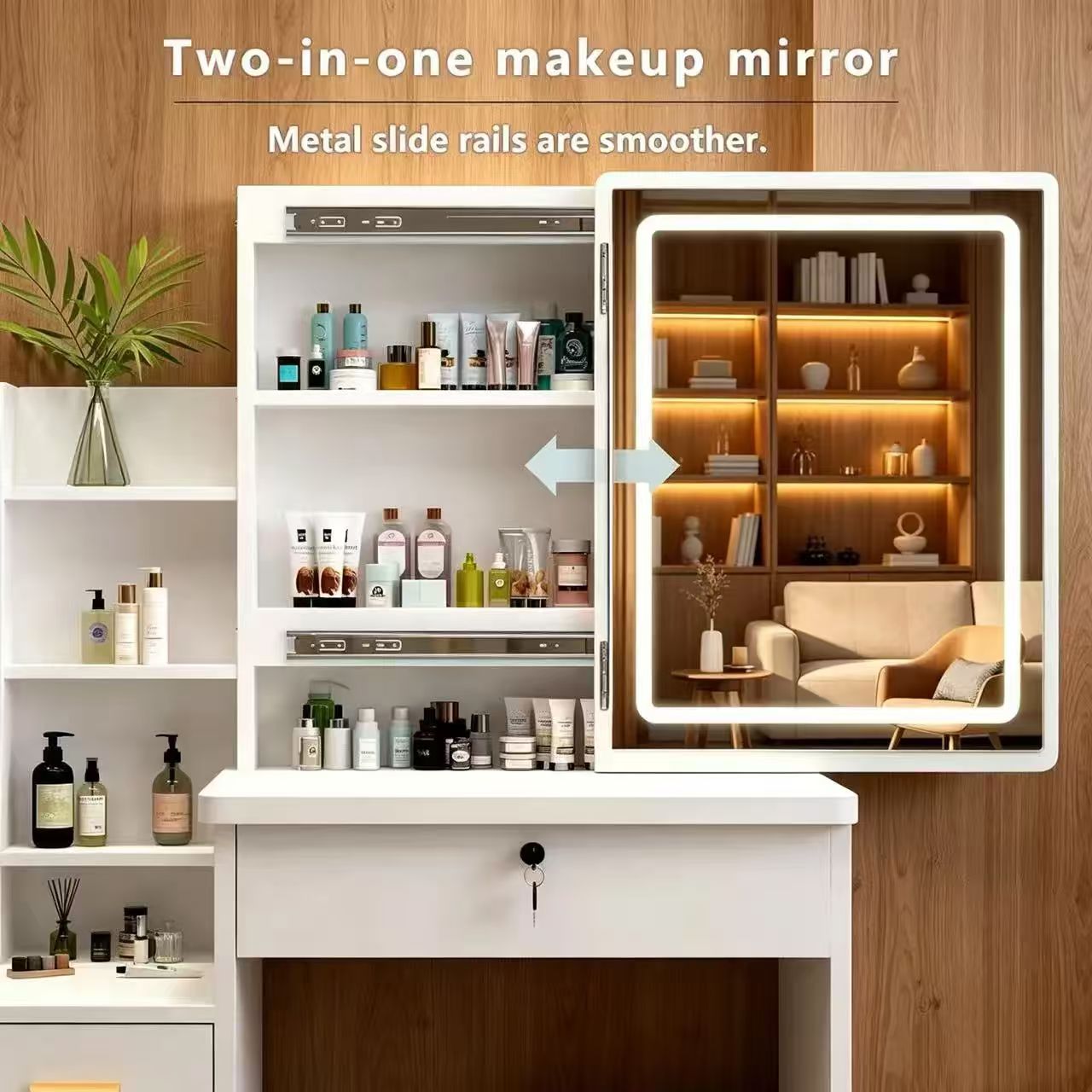 GZMR GM-W3306 Bedroom-Vanities - View #6