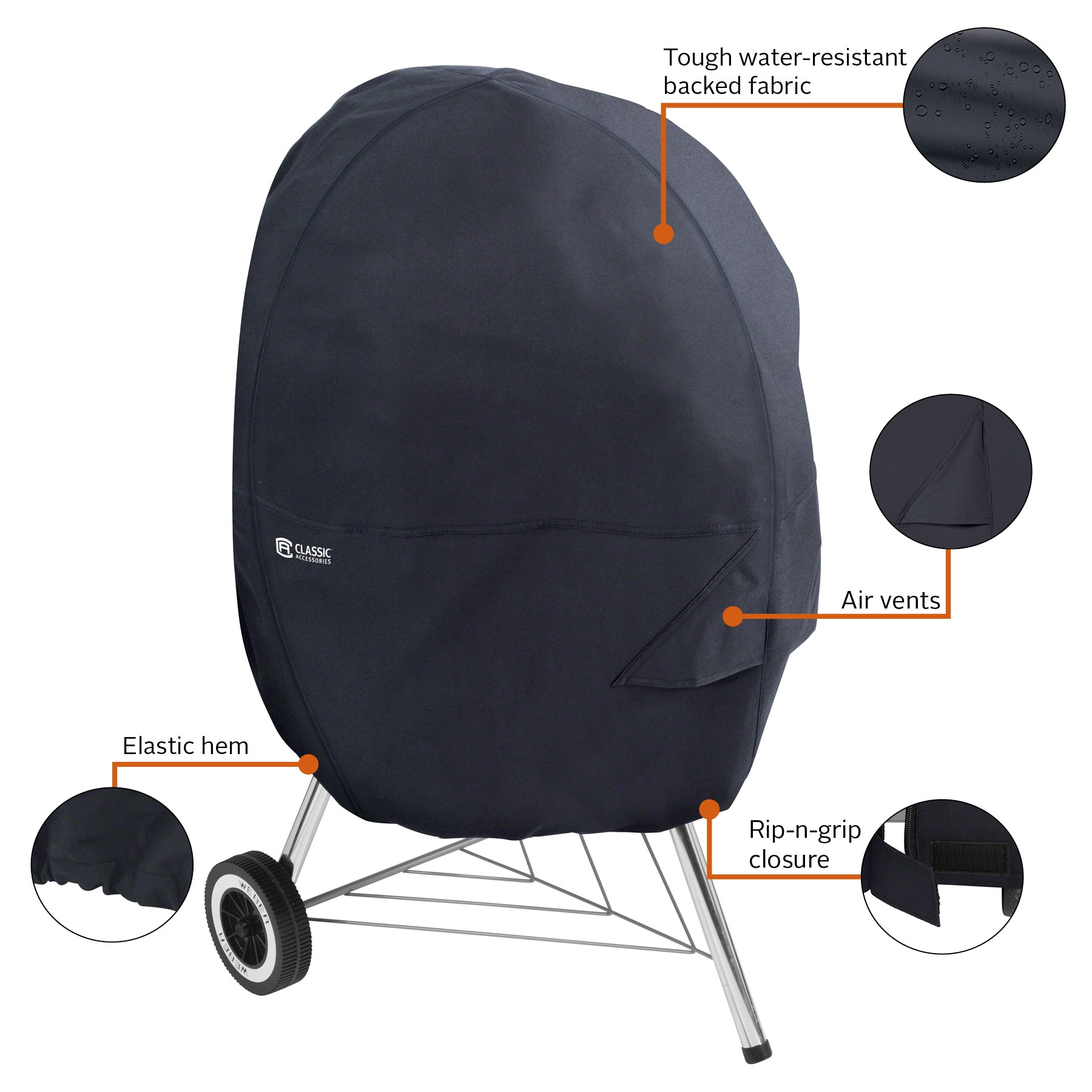Classic Accessories 55-315-010401-00 Grill-Covers - View #3