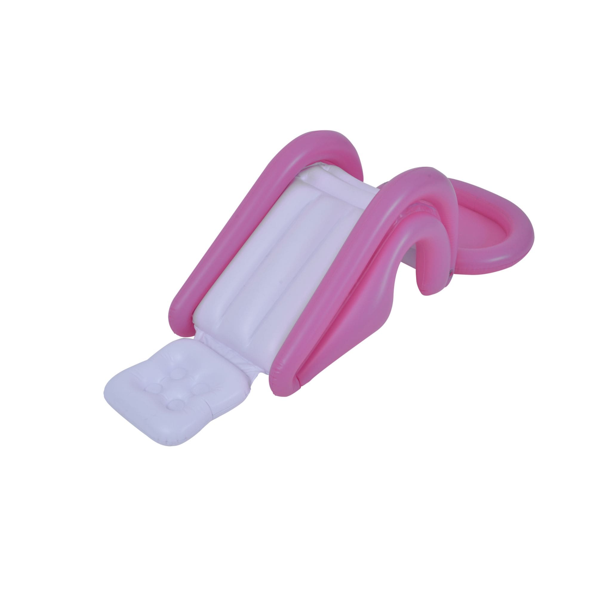Pink Flamingo Inflatable Kiddie Pool with Slide and Sprayer