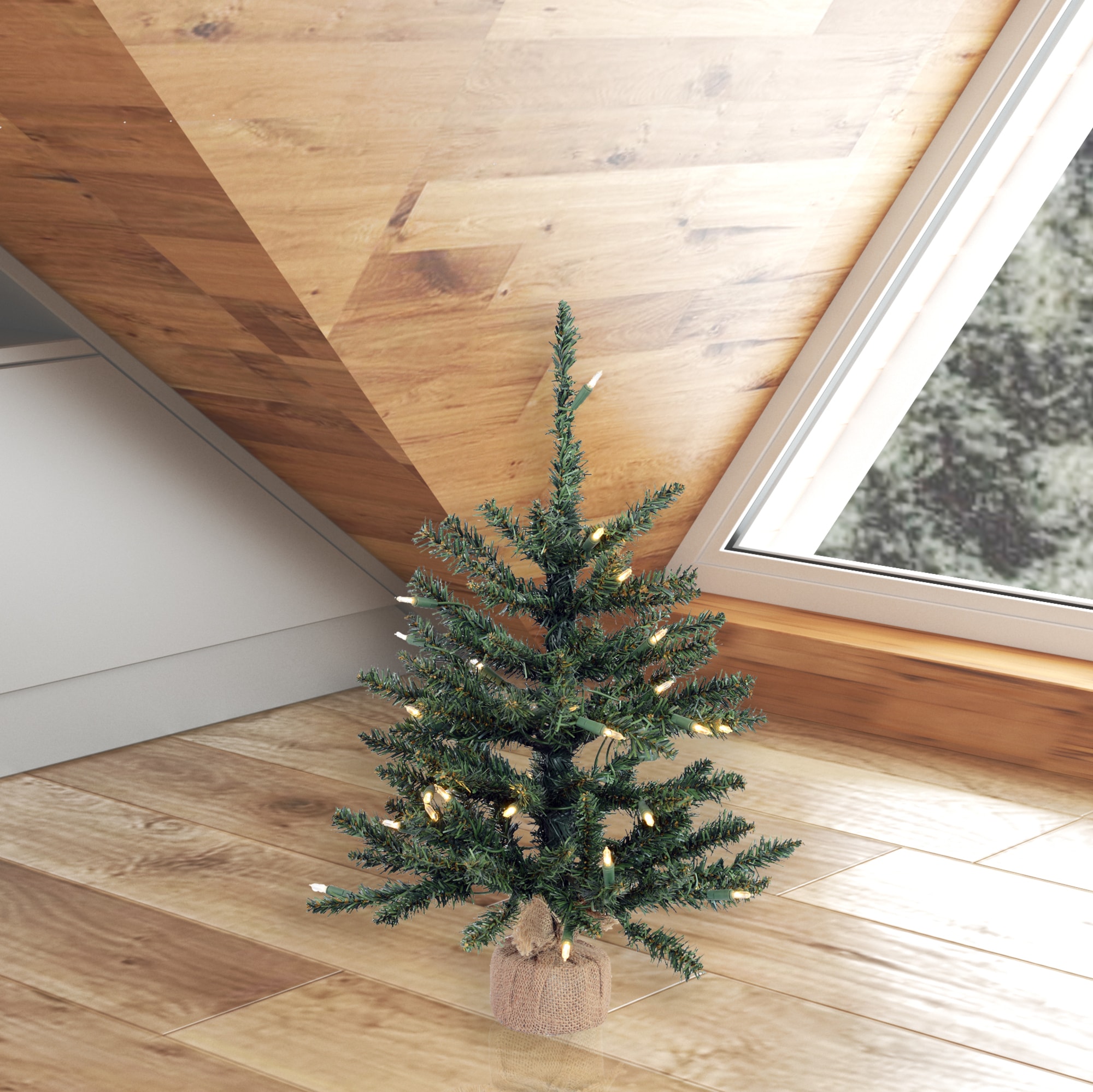 Vickerman B160425LED Artificial-Christmas-Trees - View #2