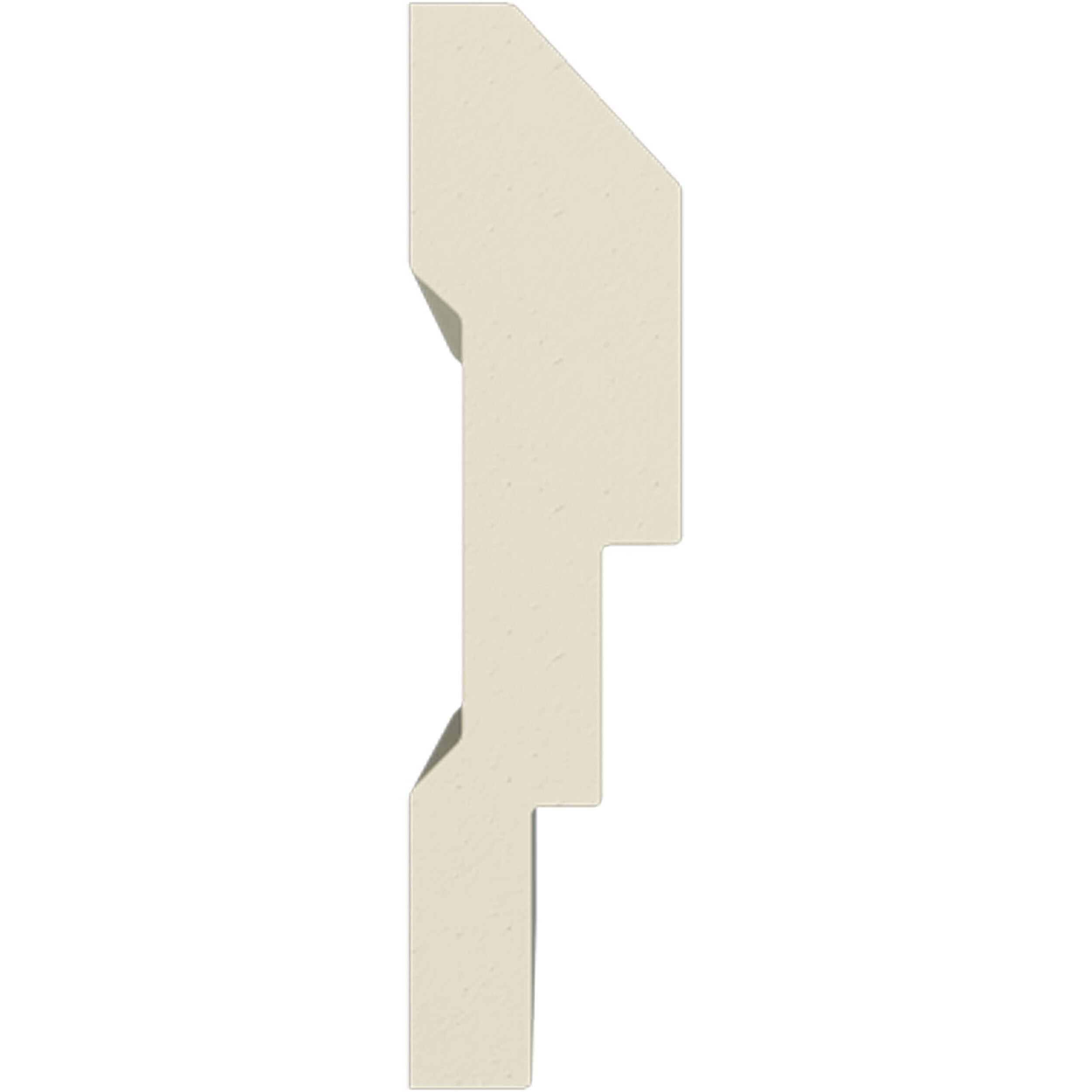 Ekena Millwork CHA04X01BL-CASE-8 Chair-Rail-Moulding - View #3