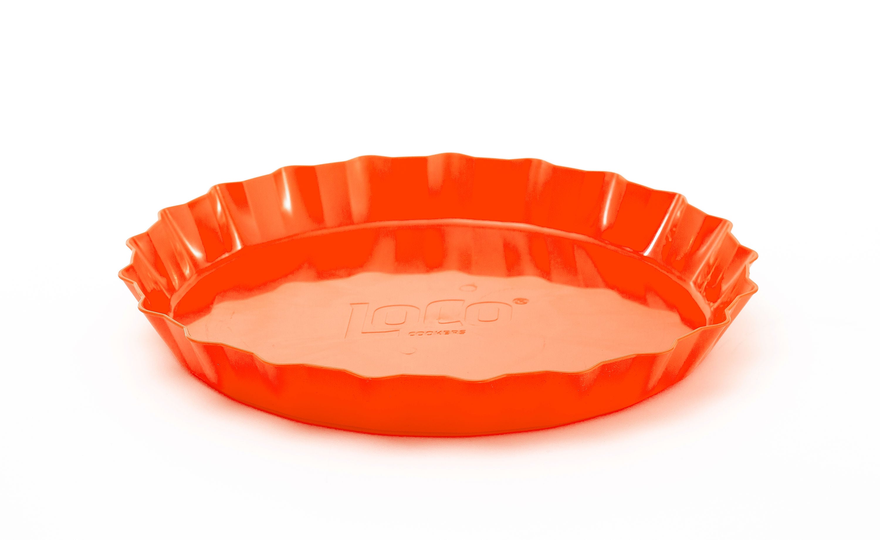 LoCo COOKERS LoCo Party Platters - Orange Melamine Plastic Platter for  Crawfish, Crabs, Shrimp, Boiled Peanuts and More in the Serveware  department at