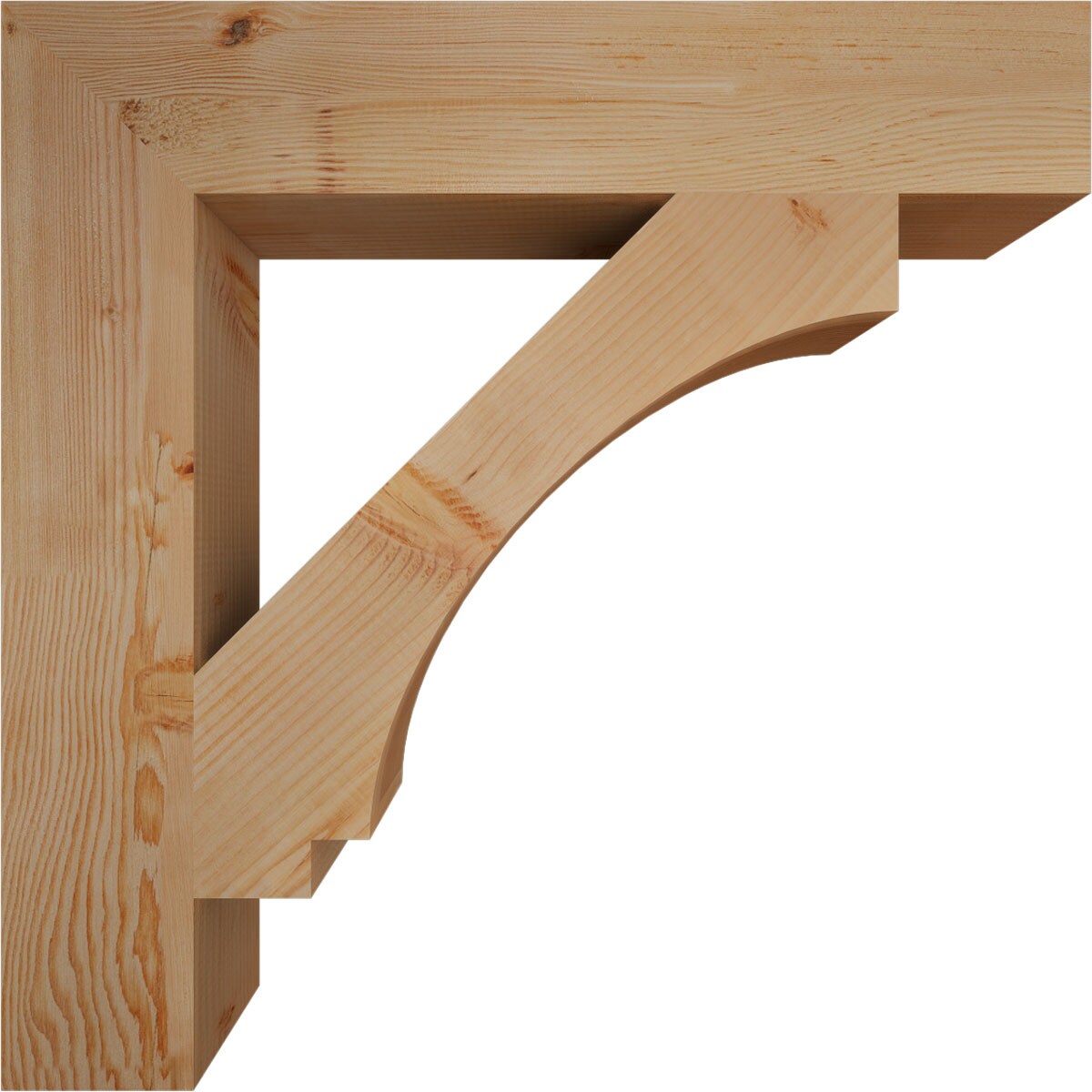 Ekena Millwork BKT06X34X34IMP05SDF Exterior-Brackets-Braces - View #3