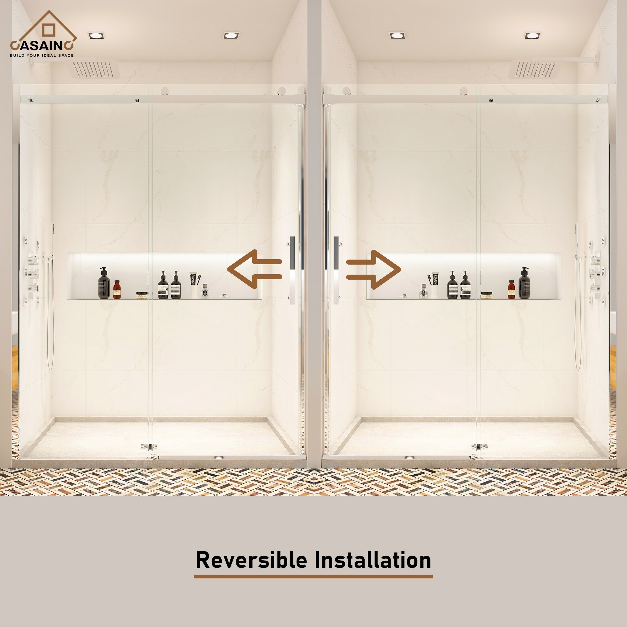 CASAINC SL-TL-C-T113 Shower-Doors - View #7