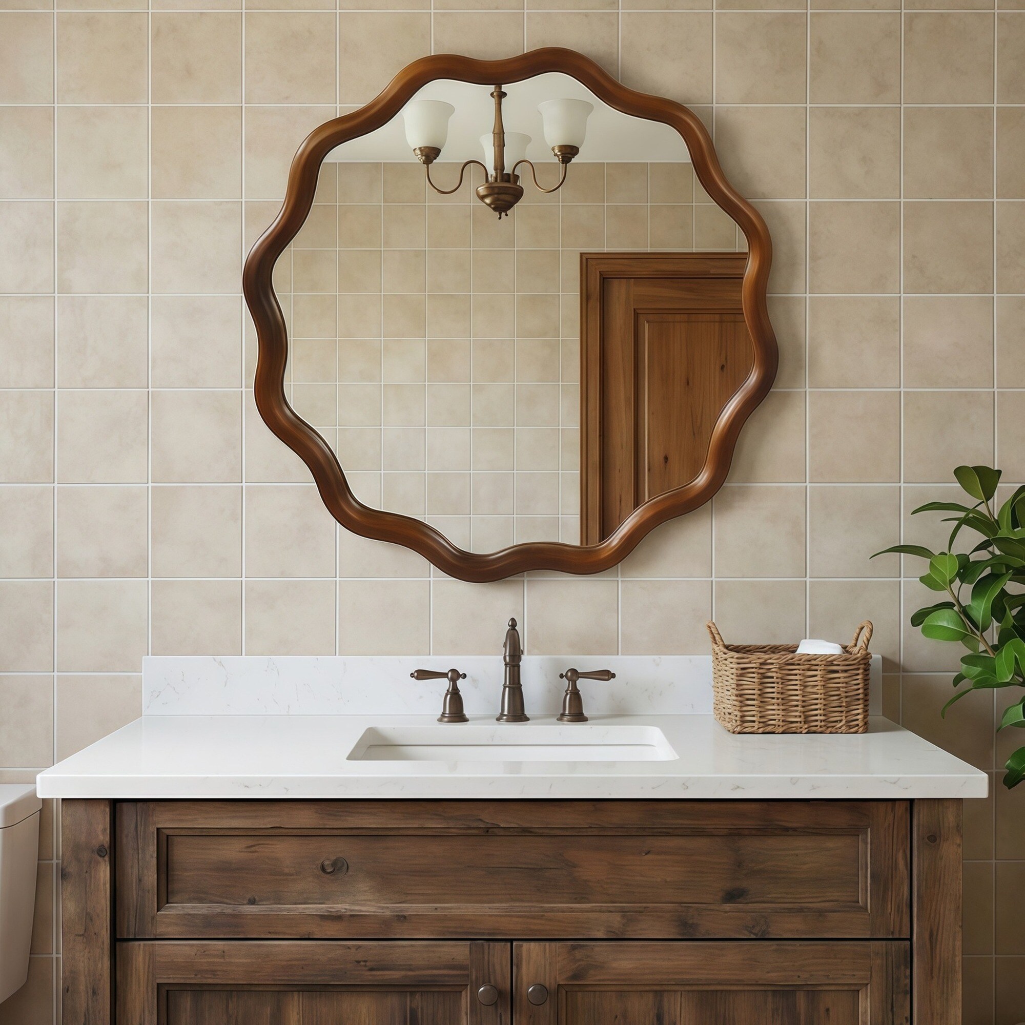 IAK ZYM100442 Framed-Bath-Mirrors - View #3