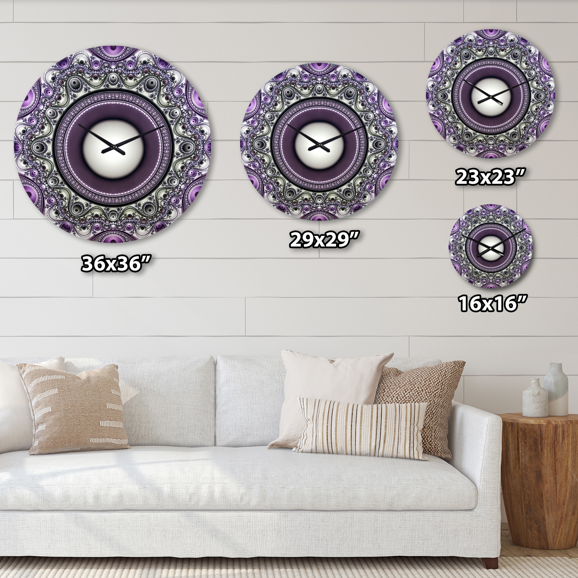 Designart CLM15906-C23 Indoor-Outdoor-Clocks - View #4
