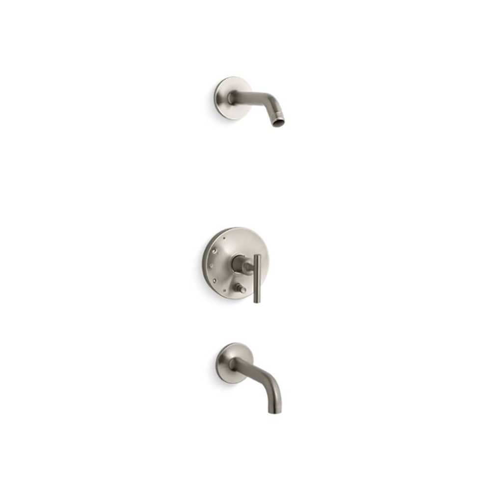 KOHLER K-T14421-4L-BN Purist Vibrant Brushed Nickel 1-handle Sold separately Bathtub and shower Faucet