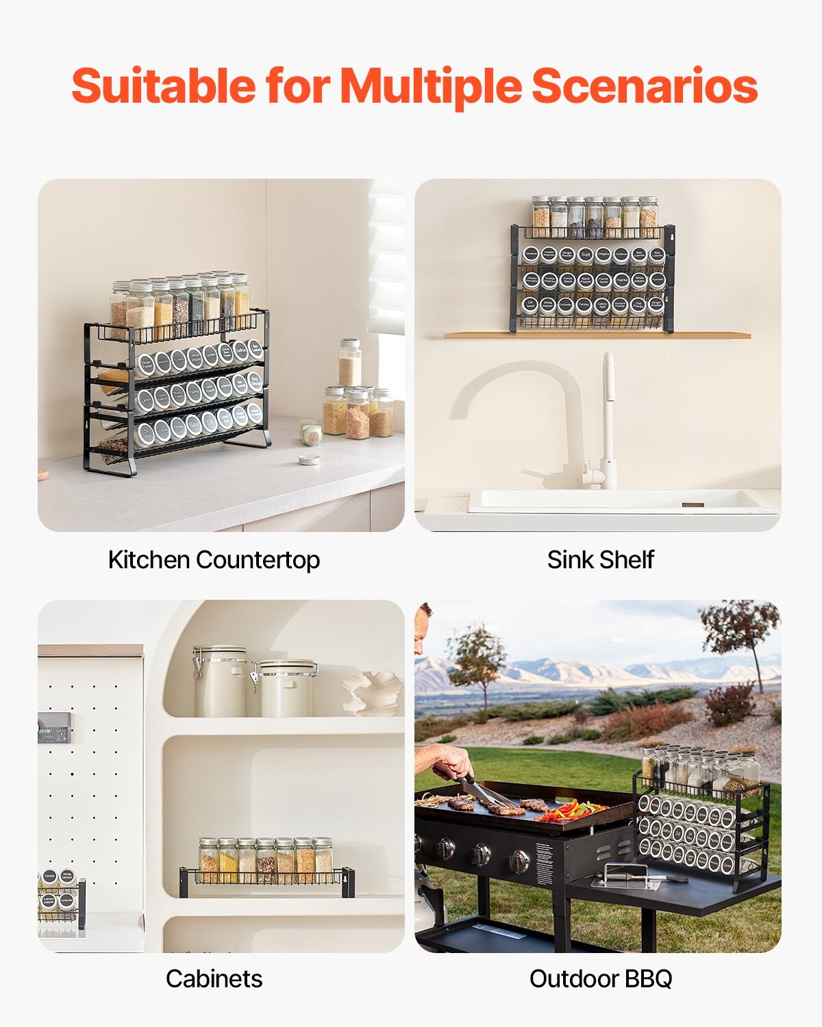 Mecale YAS-QCC0IG Pull-Out-Cabinet-Baskets - View #8