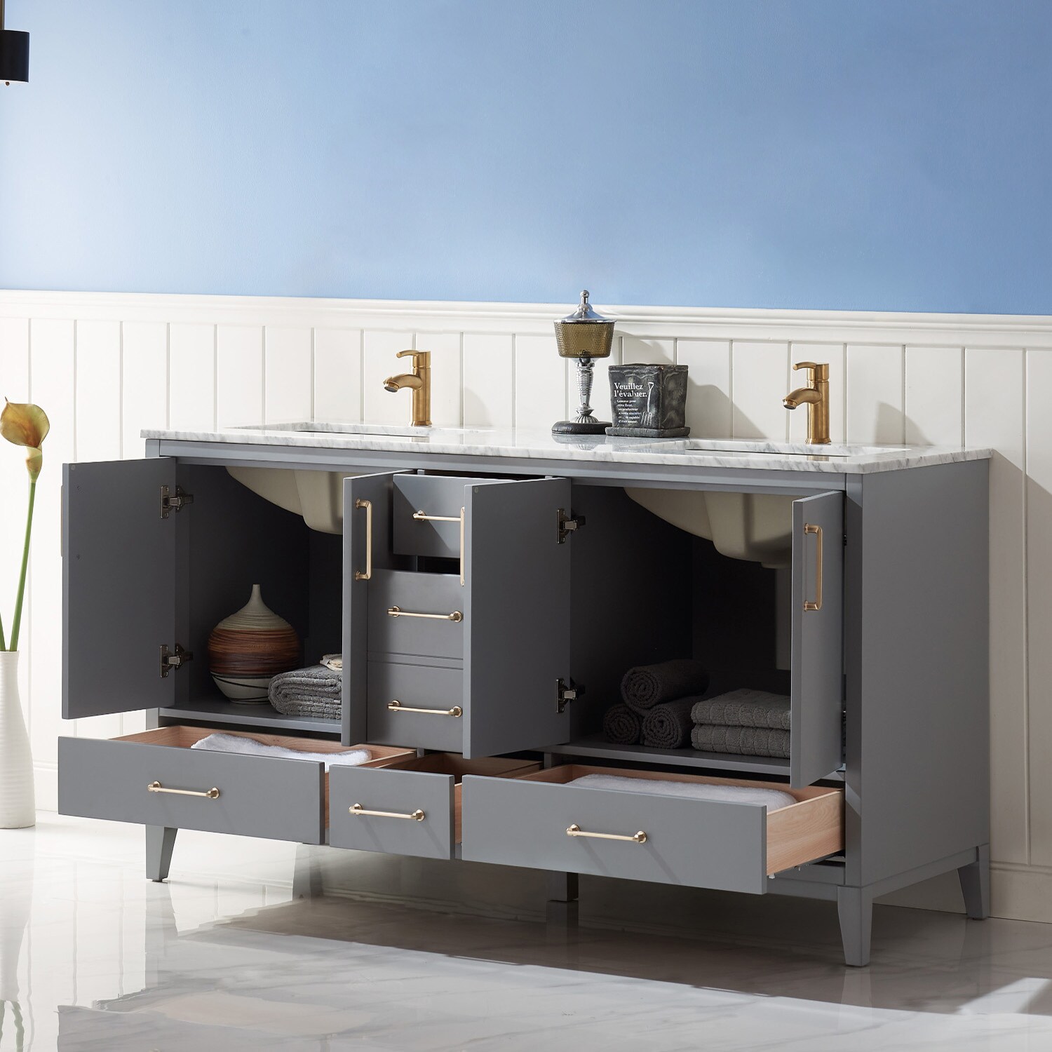 Altair 541060-GR-CA-NM Bath-Vanity-Combo - View #7