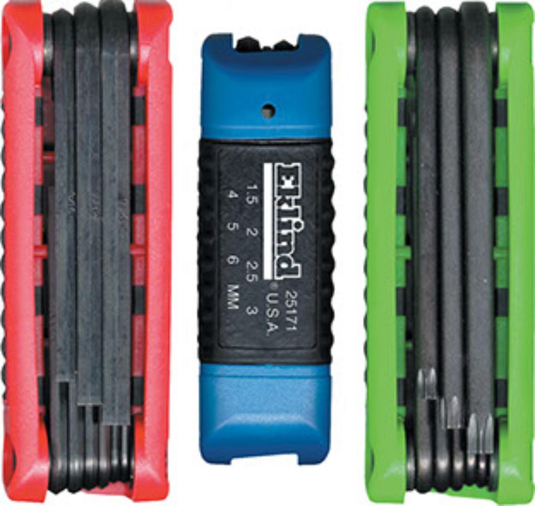 Eklind 25024 Assorted Standard (SAE) and Metric combination 24 -Pieces Hex/Torx key set