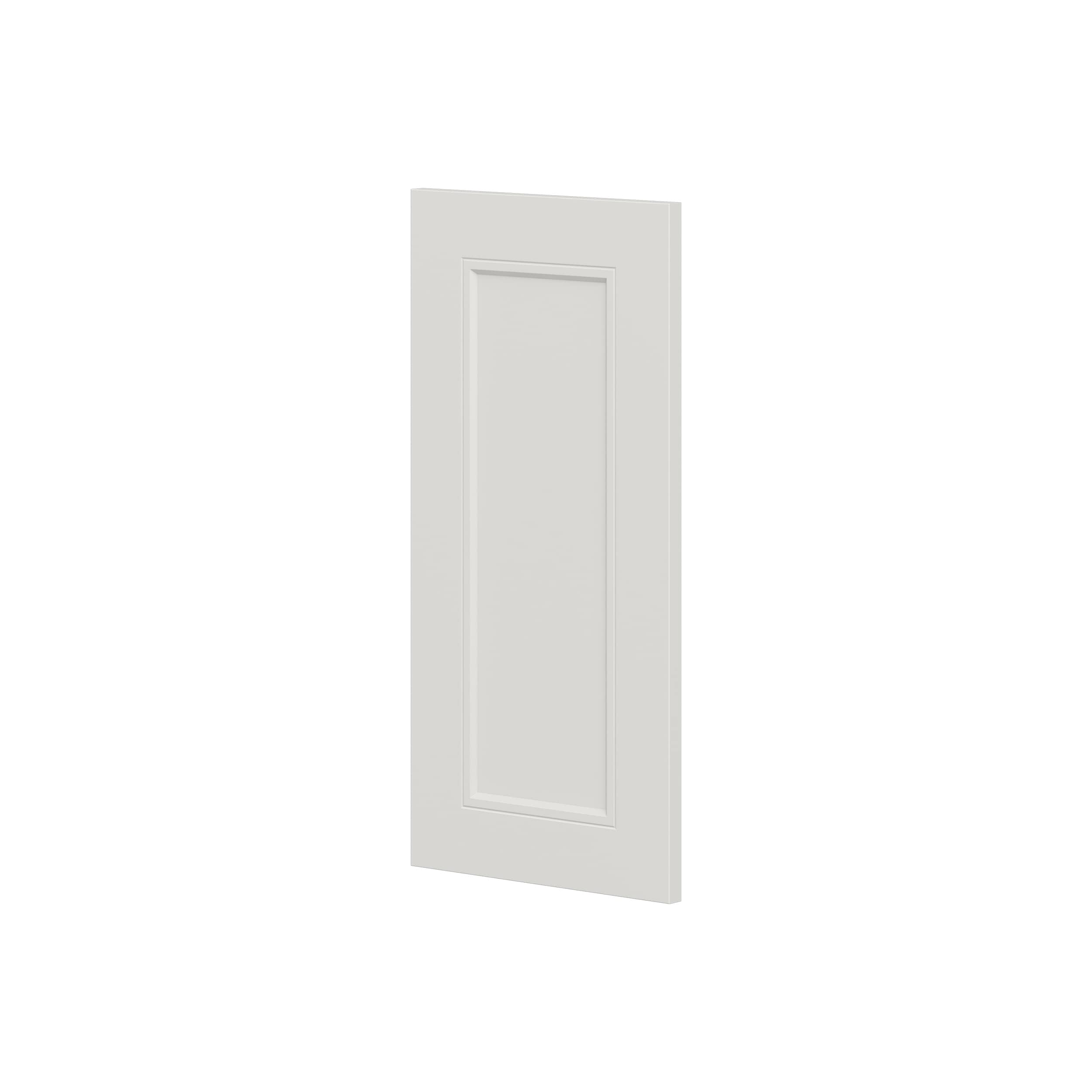 Hugo&Borg DSDR1225-BE Belcourt 12-in W x 25-in H Painted Light Gray Shaker Base cabinet door (Fits 12-in x 30-in wall box )
