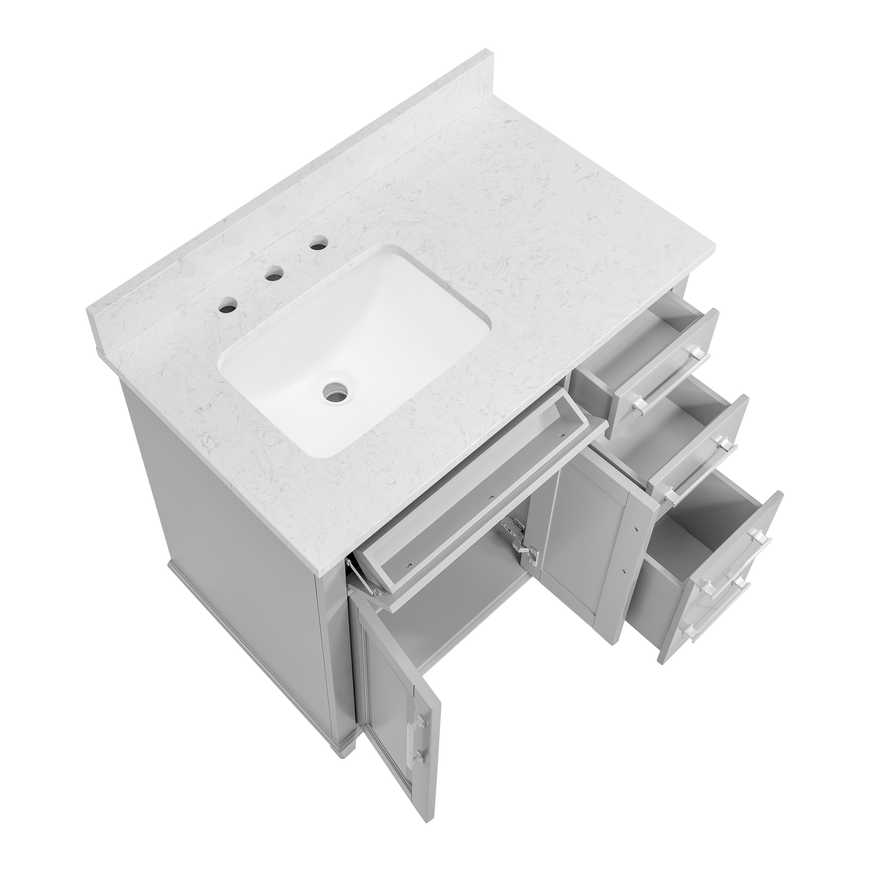 allen + roth 1789VA-36-242-925-UM Bath-Vanity-Combo - View #5
