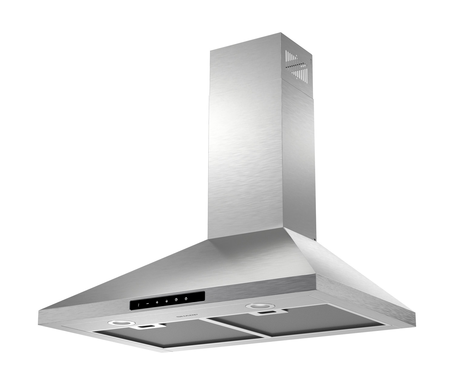  36 Inch Island Range Hood, thermomate 350 CFM Silver