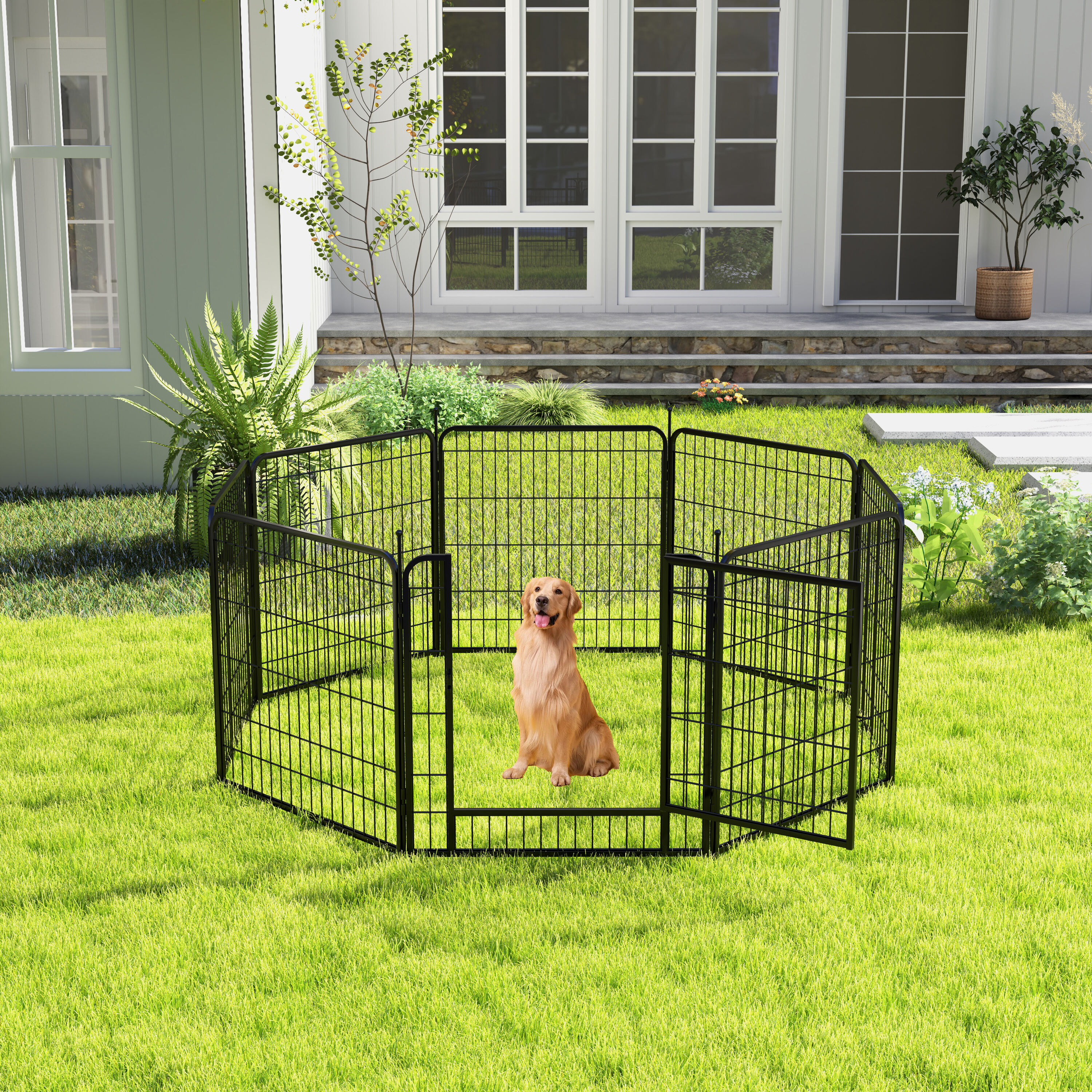 Kahomvis CHUY-QPW1-912 Dog-Pens - View #3
