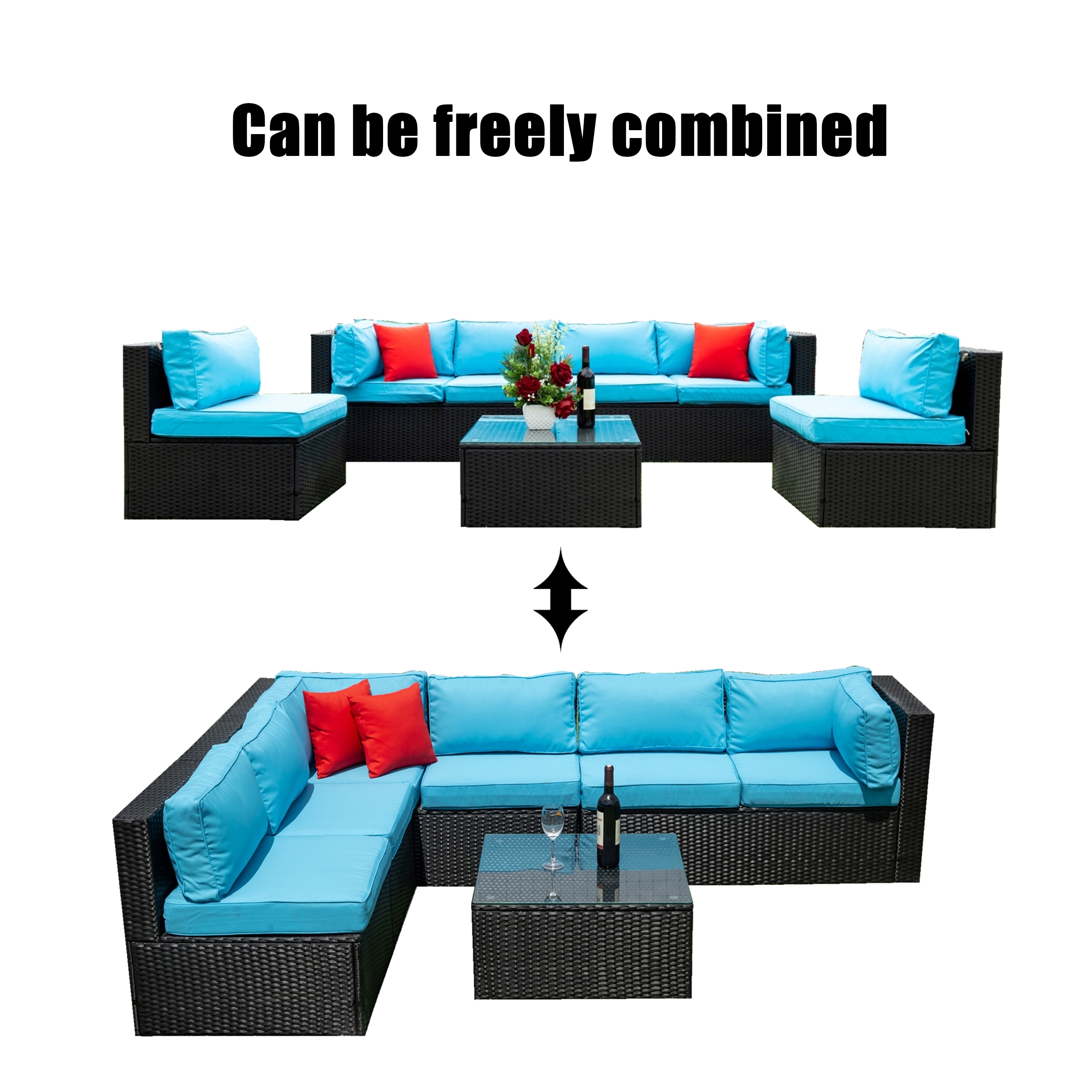 CASAINC TM-SH000074AAA Patio-Conversation-Sets - View #3