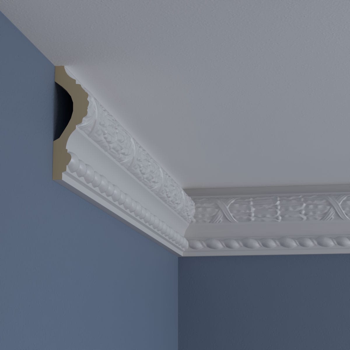 Ekena Millwork MLD05X01DU Chair-Rail-Moulding - View #10