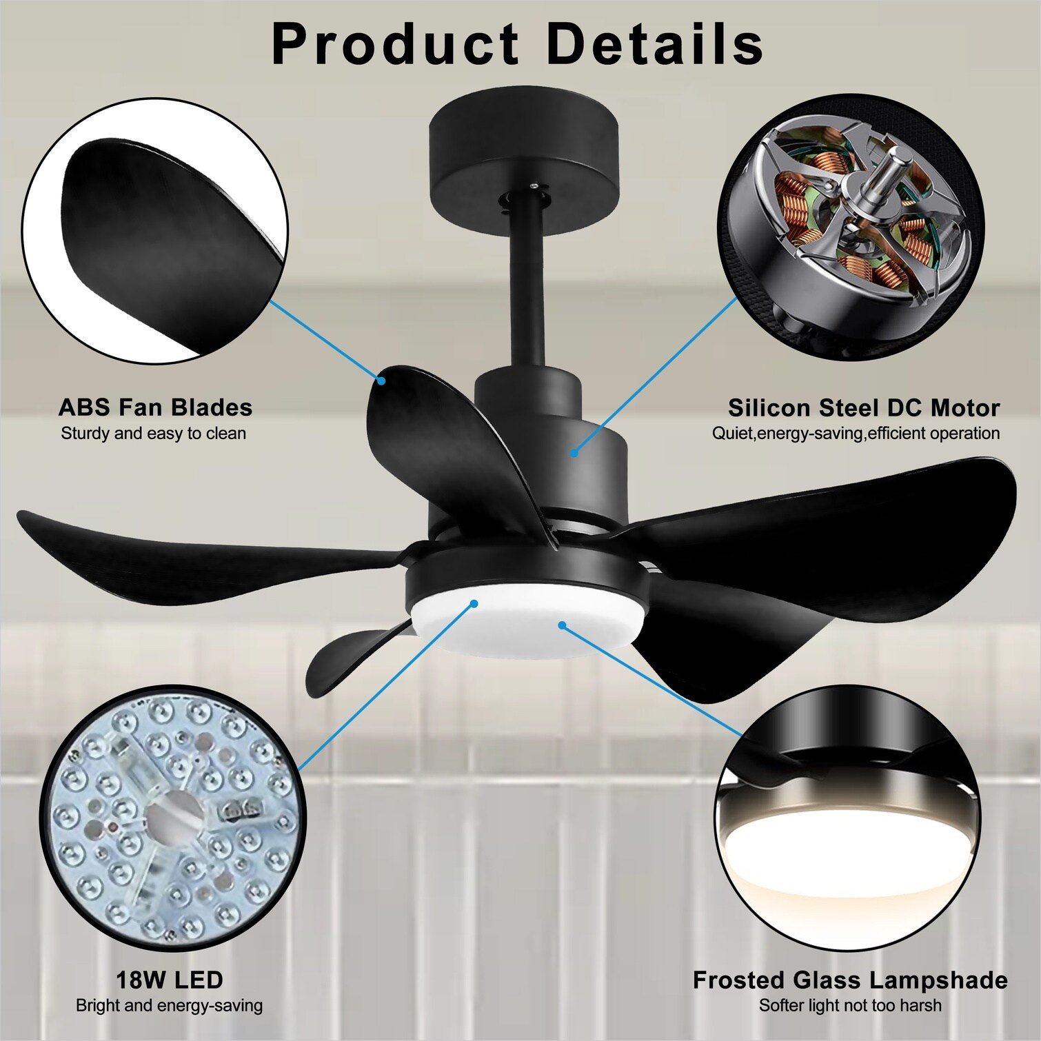 Watnature KFQSGOMMJKGN Ceiling-Fans - View #3