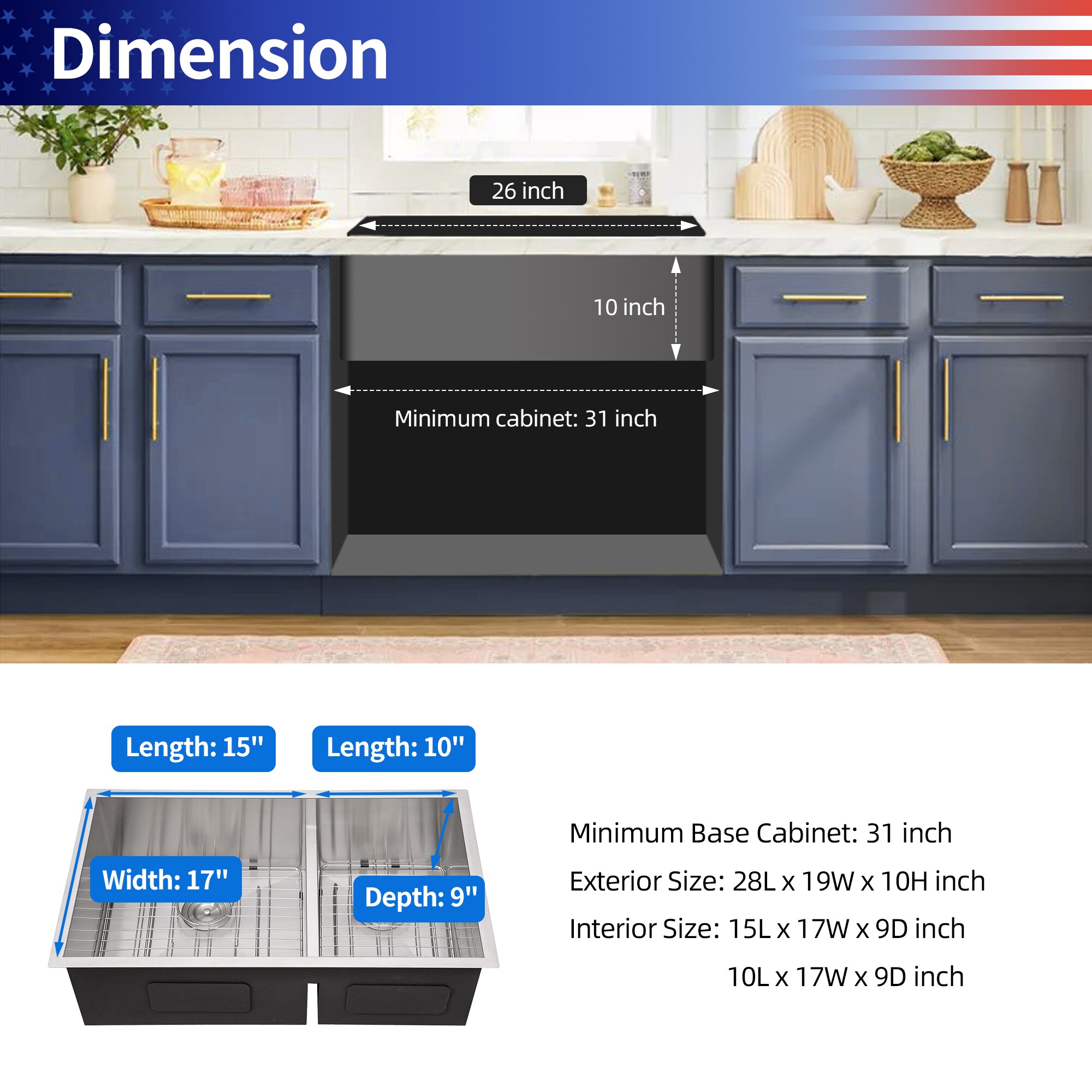 Rainlex RX-SS32-2819-64 Kitchen-Sinks - View #9
