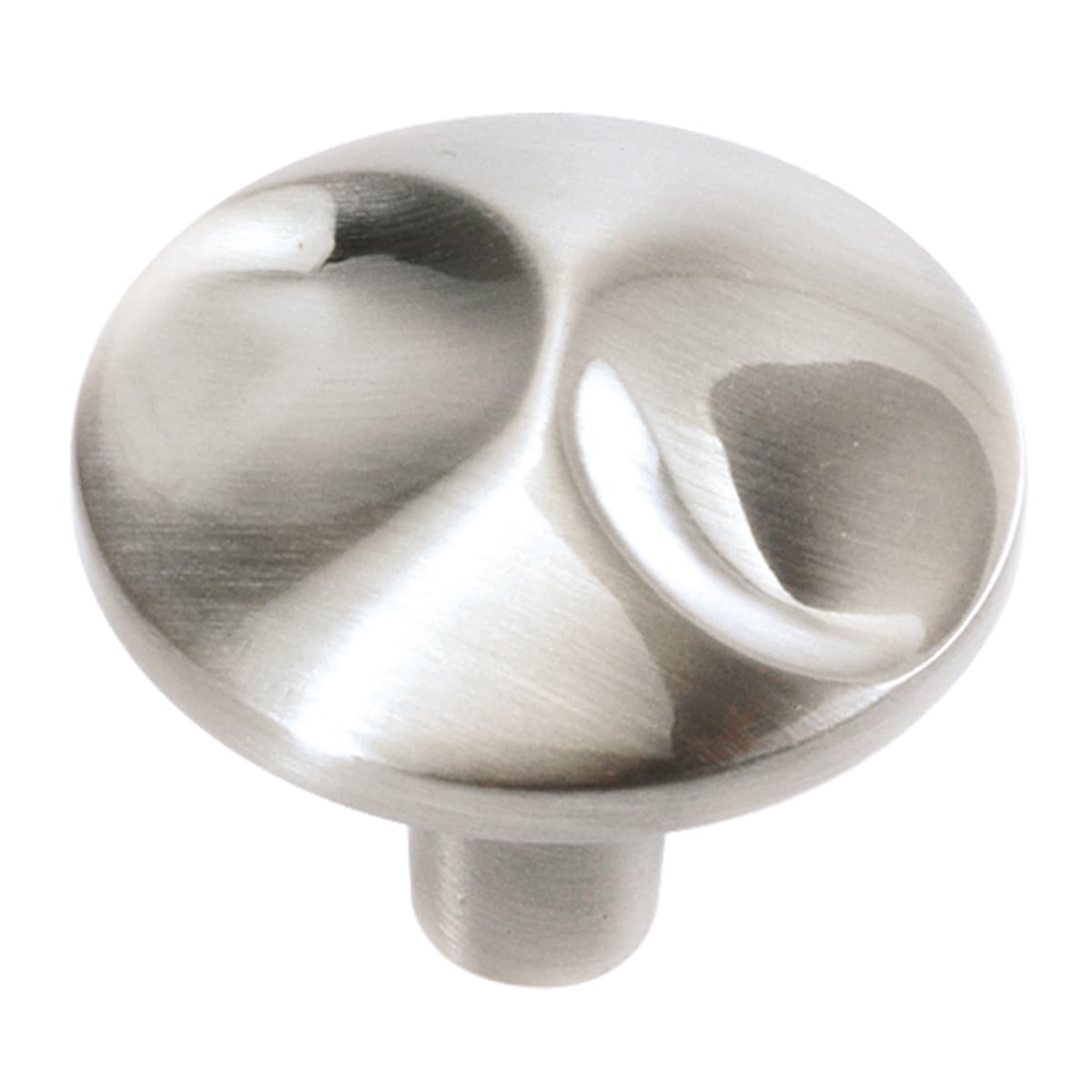 Hickory Hardware P3592-SN Kite 1-1/4-in Satin Nickel Round Contemporary Cabinet Knob