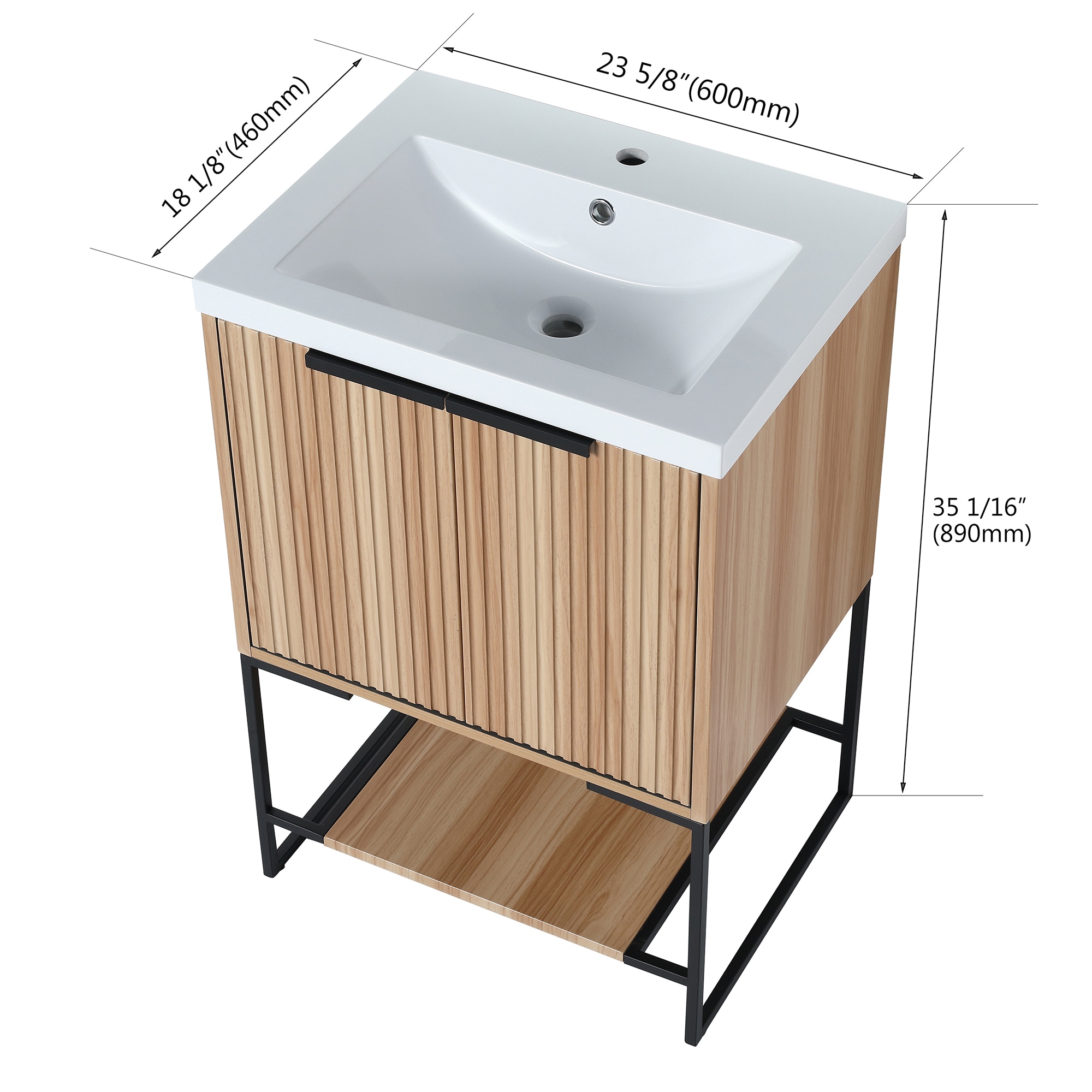 Forclover QNM-0124-WSG Bath-Vanity-Combo - View #8