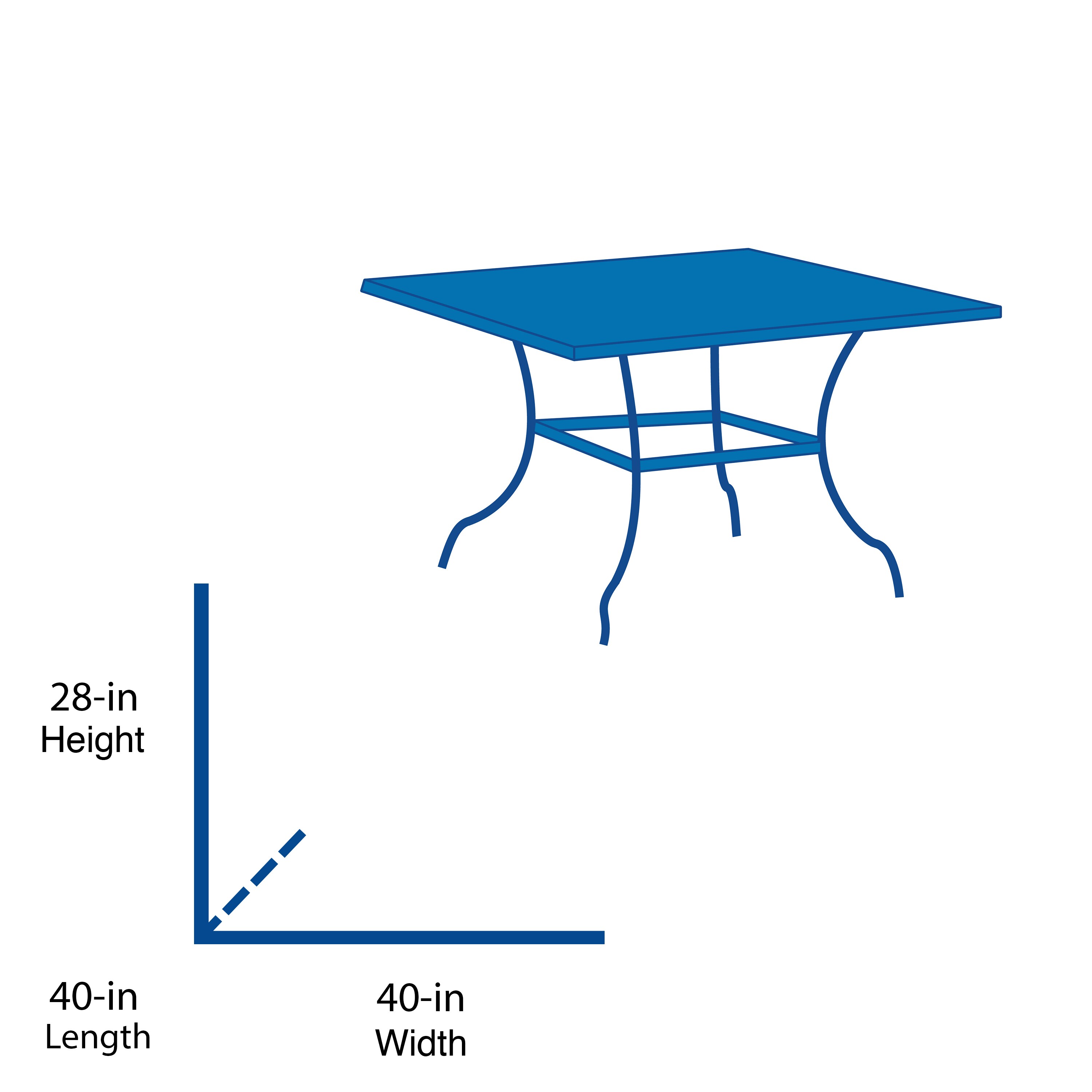 allen + roth LG-21078-ST Patio-Tables - View #7