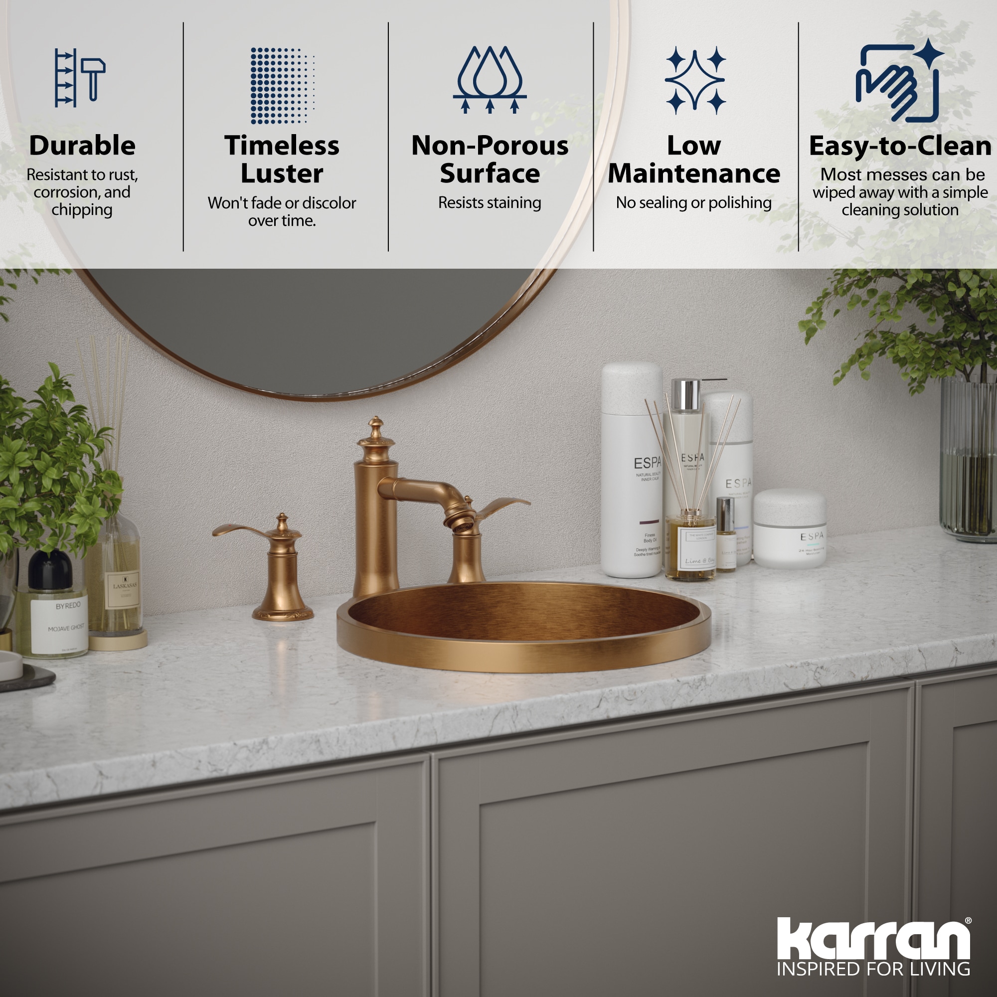 Karran CCT100BC Bath-Sink - View #5