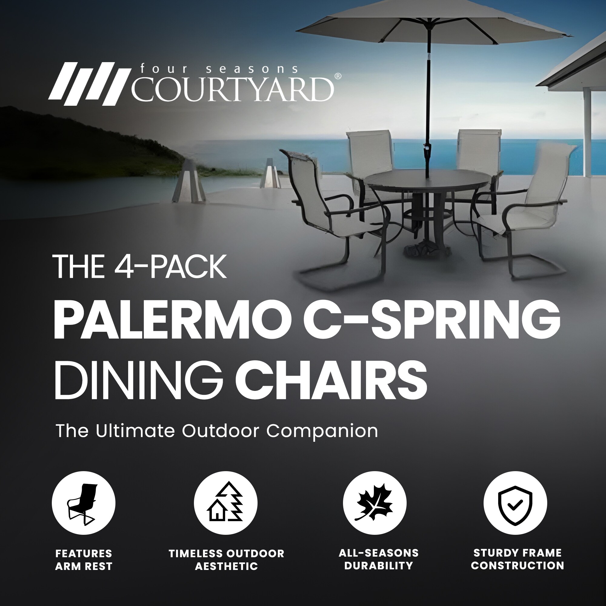 Four Seasons Outdoor Product 399366 Patio-Chairs - View #2