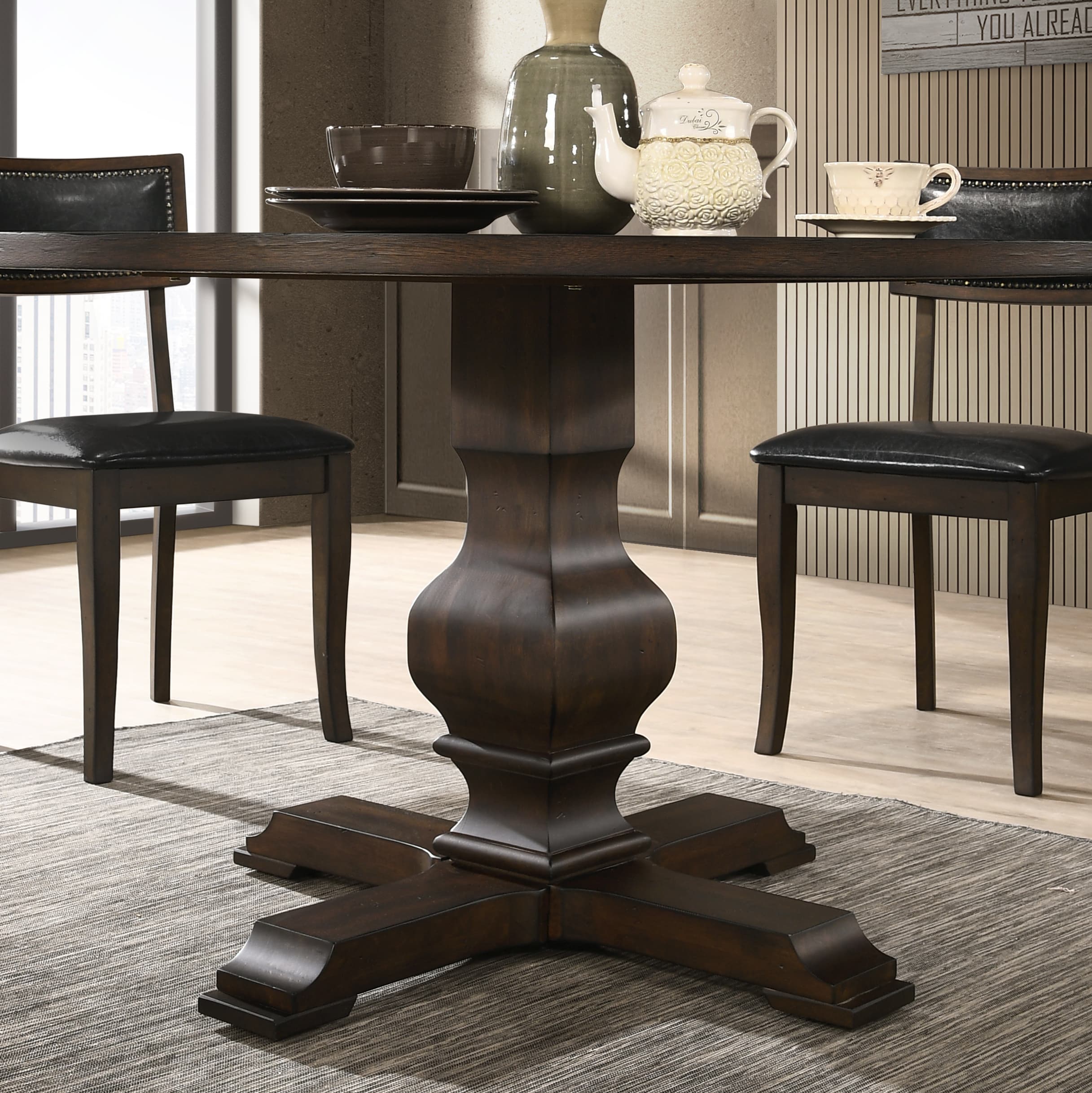Roundhill Furniture T407 Dining-Tables - View #4
