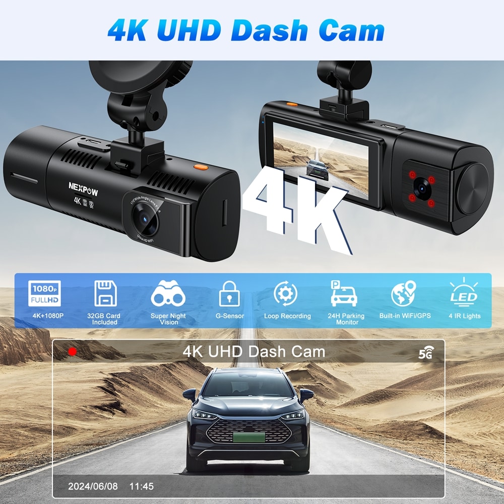 NEXPOW A17 Dash-Cams - View #2