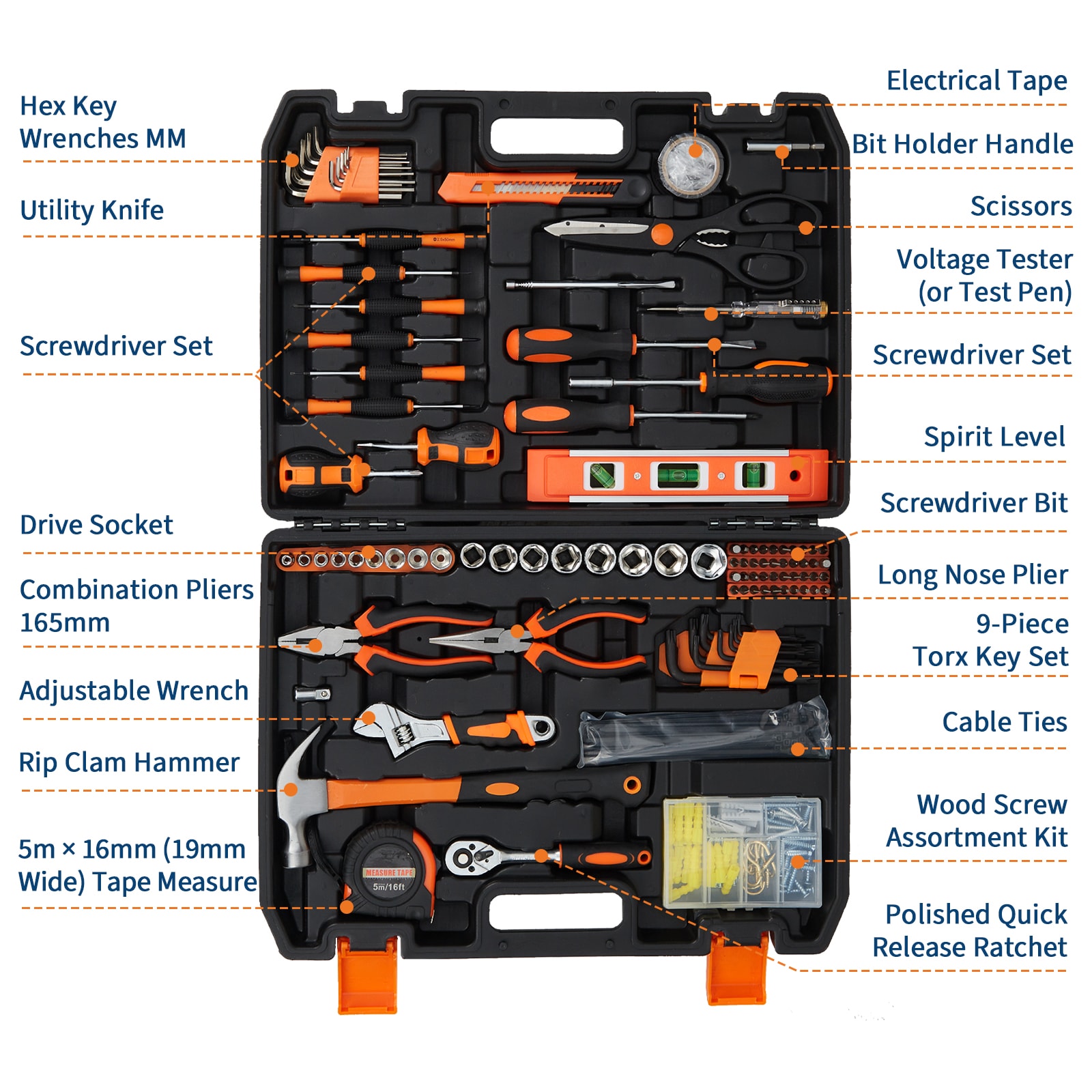 IdealHouse BOX-GTAF-QQ Mechanics-Tool-Sets - View #2