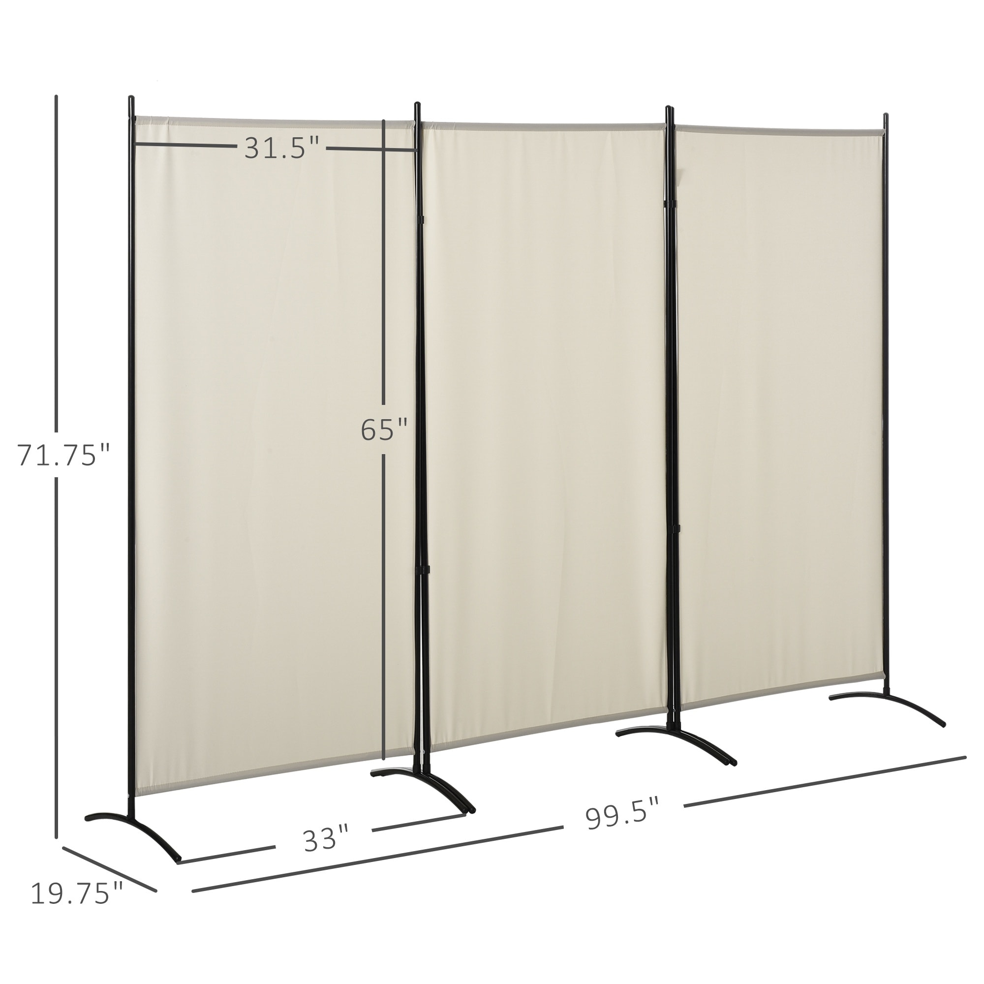 Vorene J-VBS7OLG4D31Q Indoor-Privacy-Screens - View #3