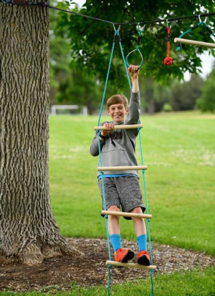 Slackers Ninjaline Climbing Accessory in the Outdoor Adventure department  at Lowes.com