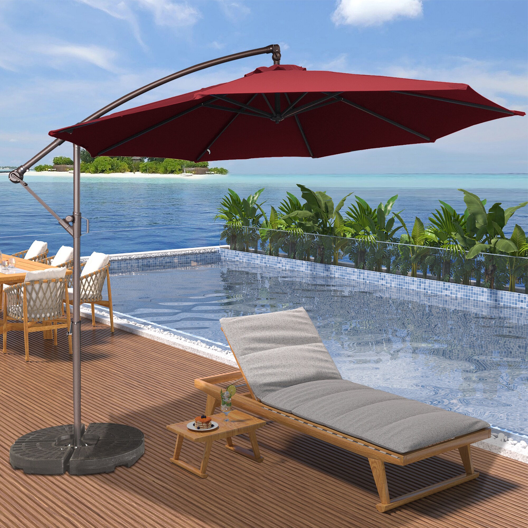 Clihome CH-H4-R Umbrellas-2 - View #4