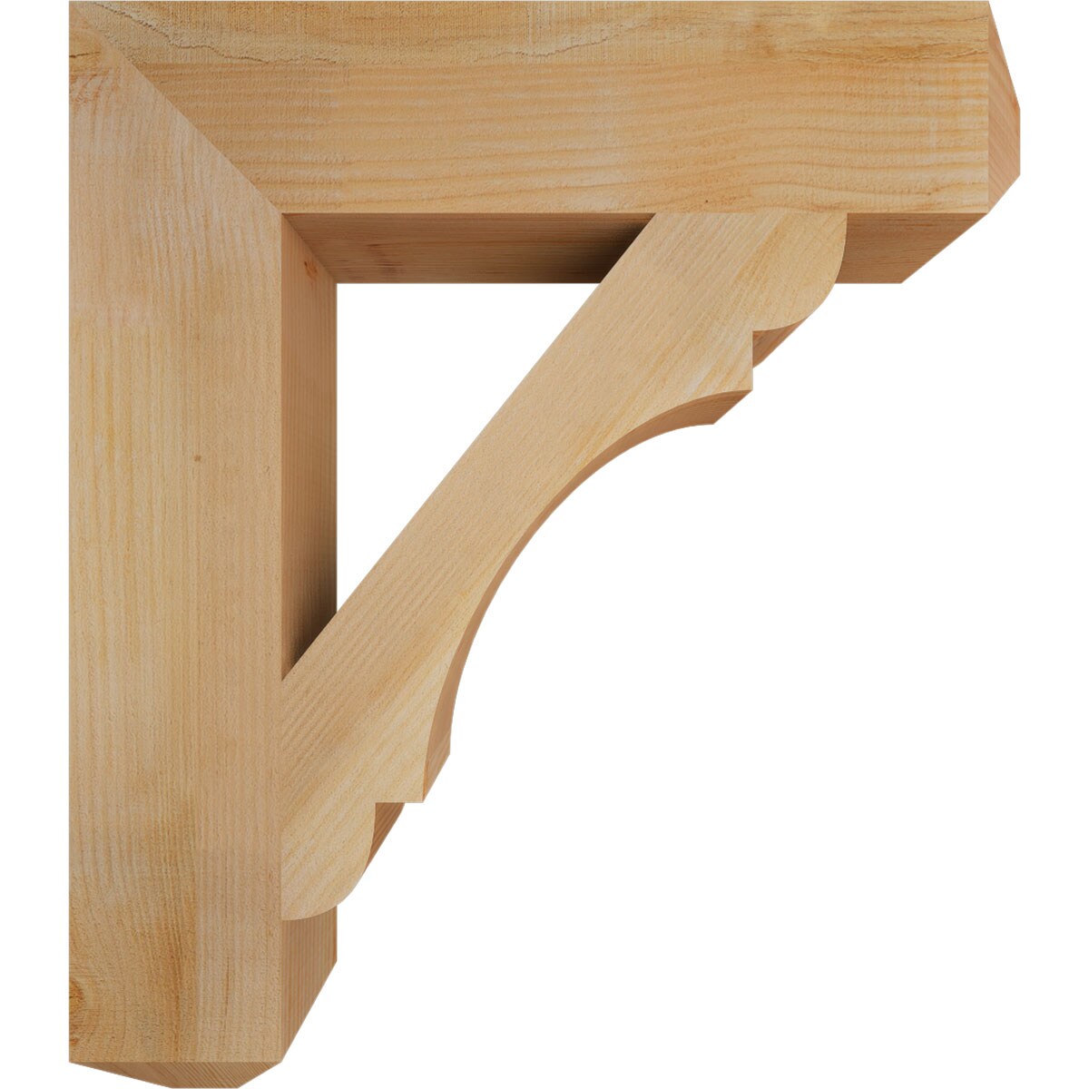 Ekena Millwork BKT06X28X32OLY04RDF Exterior-Brackets-Braces - View #3