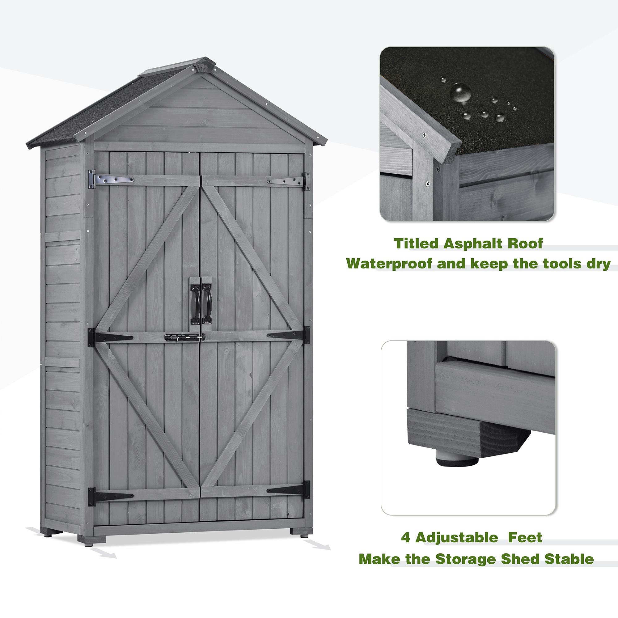 Bayfeve BF-1672AE-SD Wood-Storage-Buildings - View #6