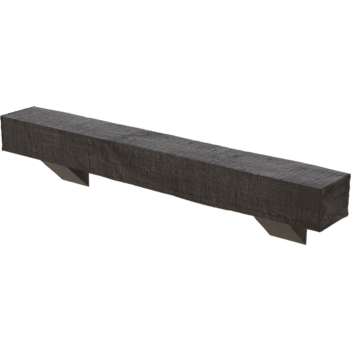 Ekena Millwork MANURC04X04X48BKAC Mantel-Shelves - View #3