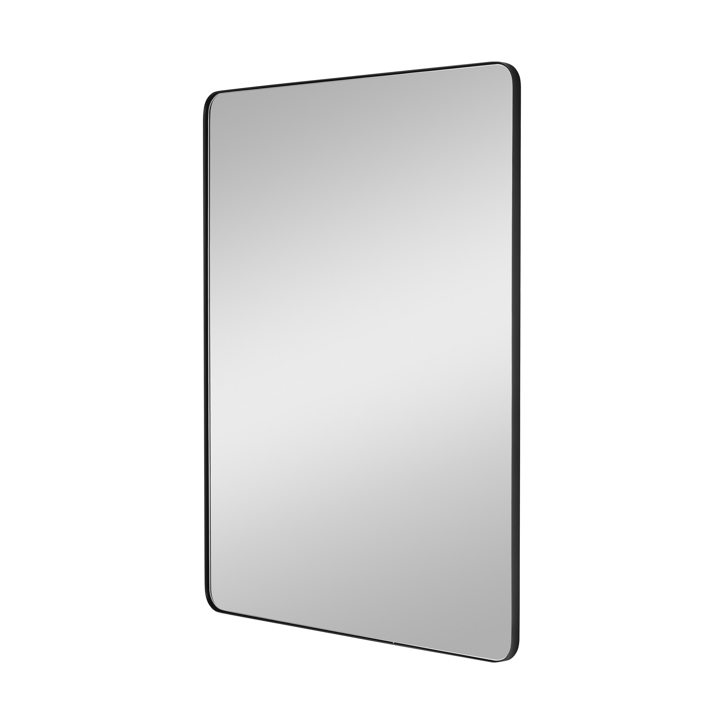 Generation Lighting MR1305MBK Planer 36-in W x 48-in H Rectangle Midnight Black Framed Full Length Wall Mirror