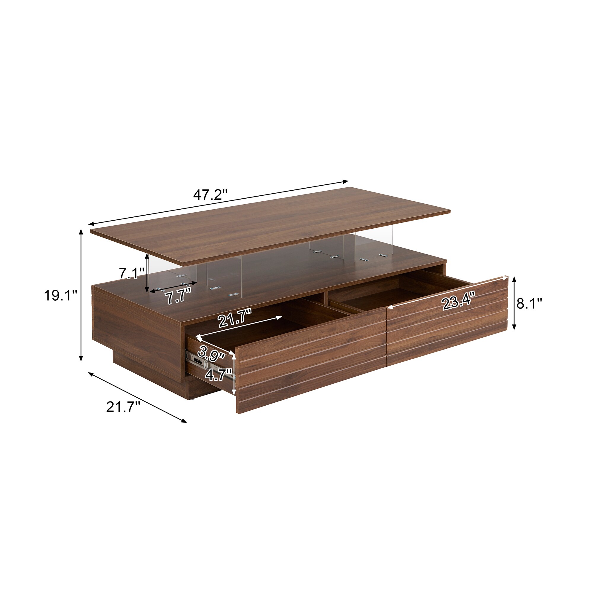 ModernLuxe L3P-N735P250962D Coffee-Tables - View #8