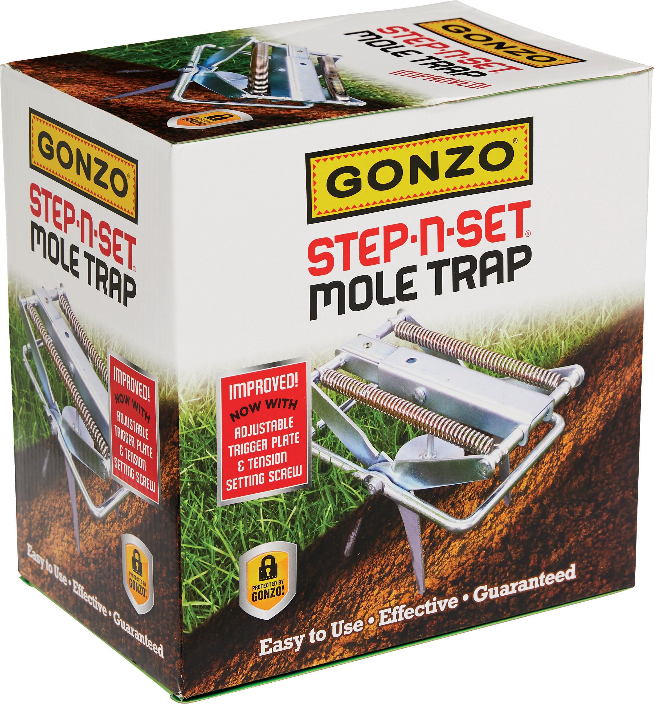 Gonzo  5010 Step-N-Set Mole Gopher Trap