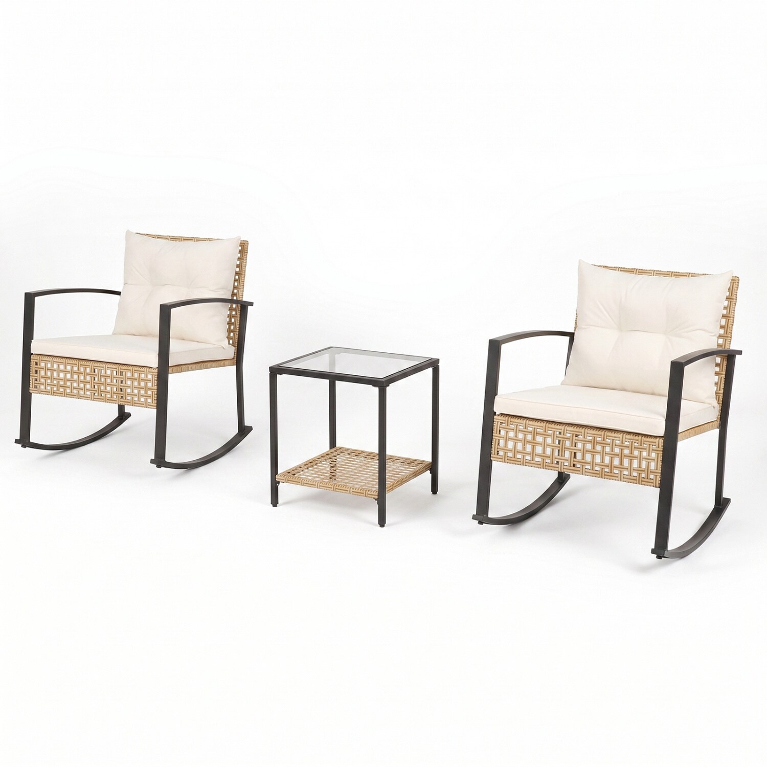 Slickblue D-CO-HW80067WH Patio-Conversation-Sets - View #5
