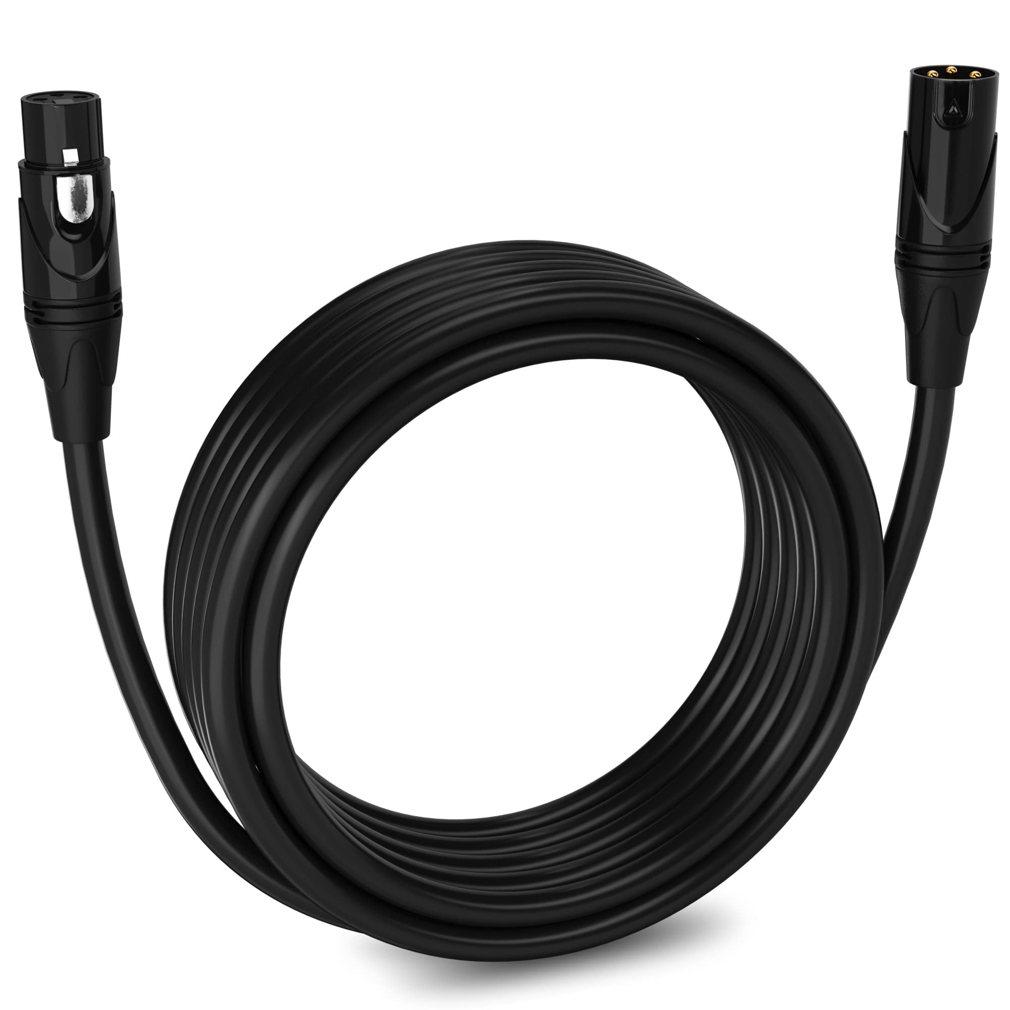 LyxPro 20 ft Balanced XLR Cable - Male to Female - 3 Pin Microphone Cable