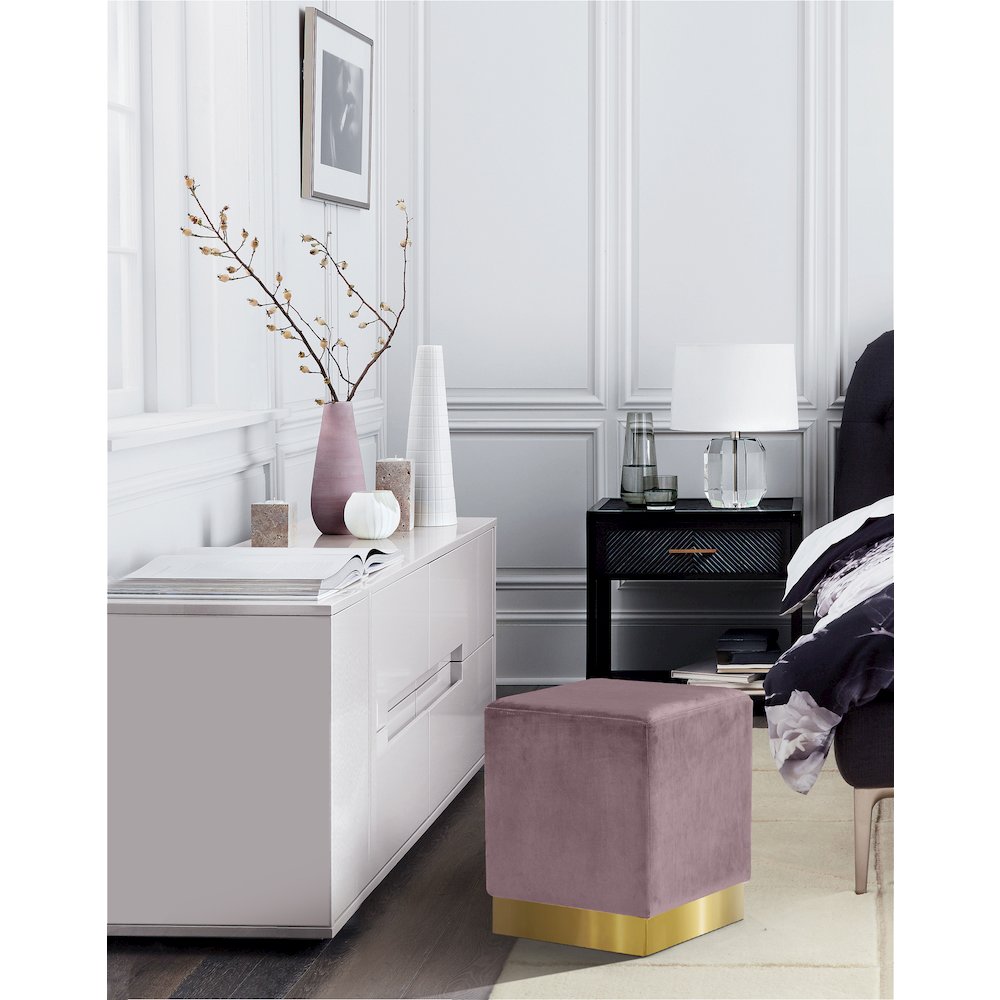 Meridian 134PINK Indoor-Ottomans - View #2