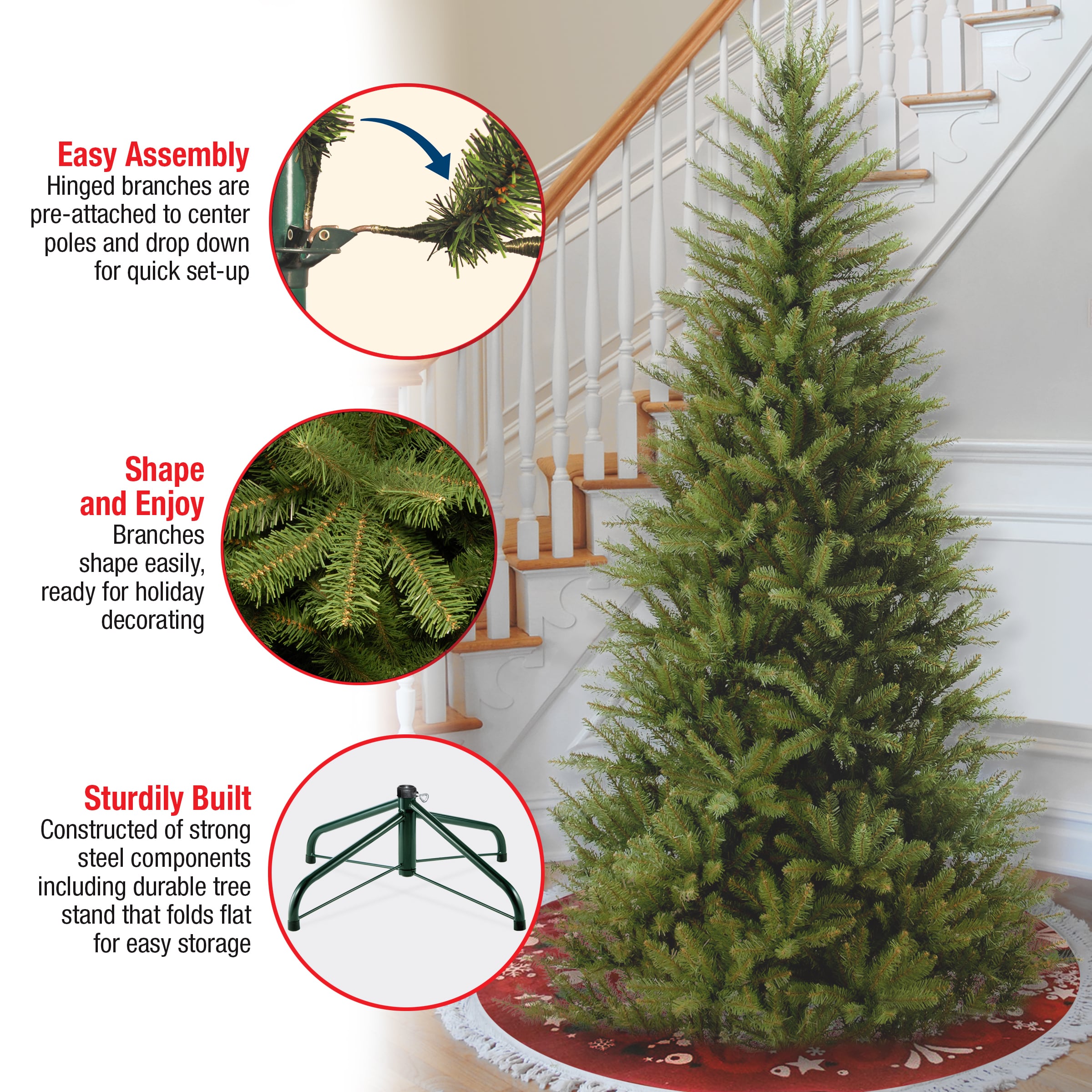 National Tree Company DUSLH1-65 Artificial-Christmas-Trees - View #7