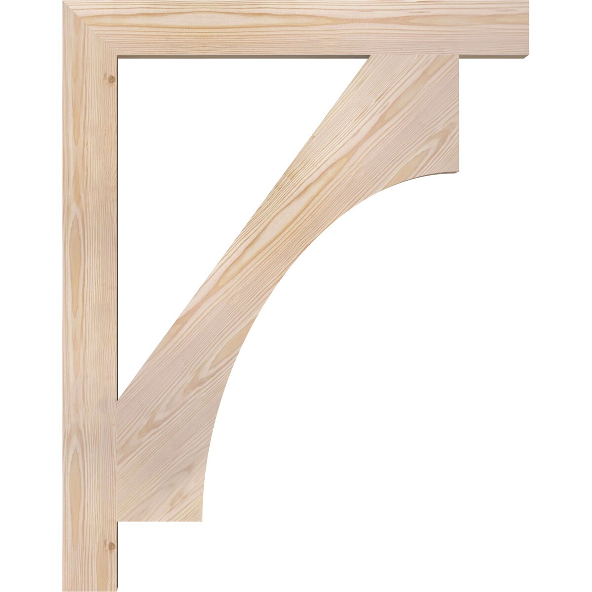 Ekena Millwork BKT04X30X38WTL05SDF Exterior-Brackets-Braces - View #3
