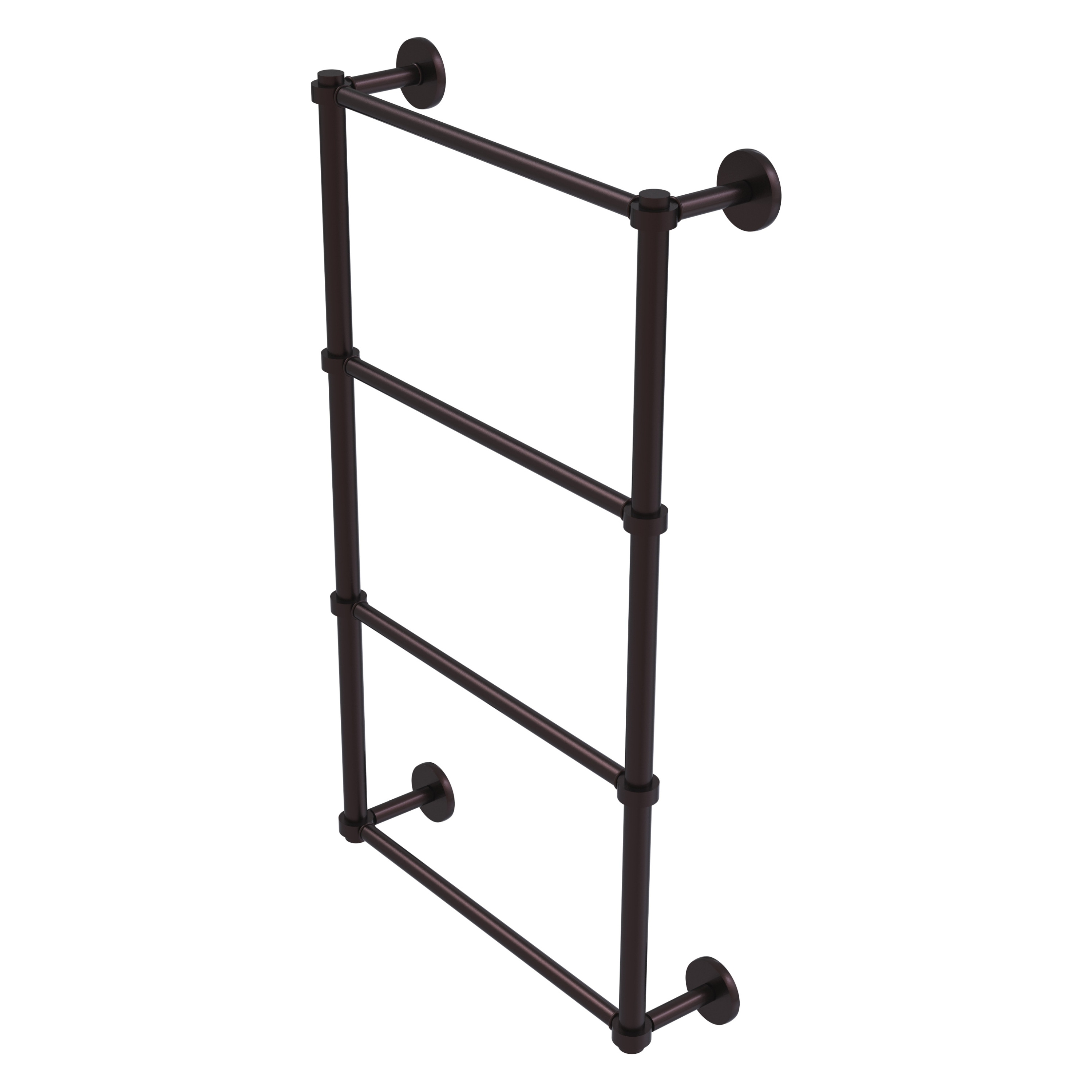 Allied Brass P1000-28-30-ABZ Prestige Skyline 30-in double Antique Bronze Wall mount 4-tier Towel Bar
