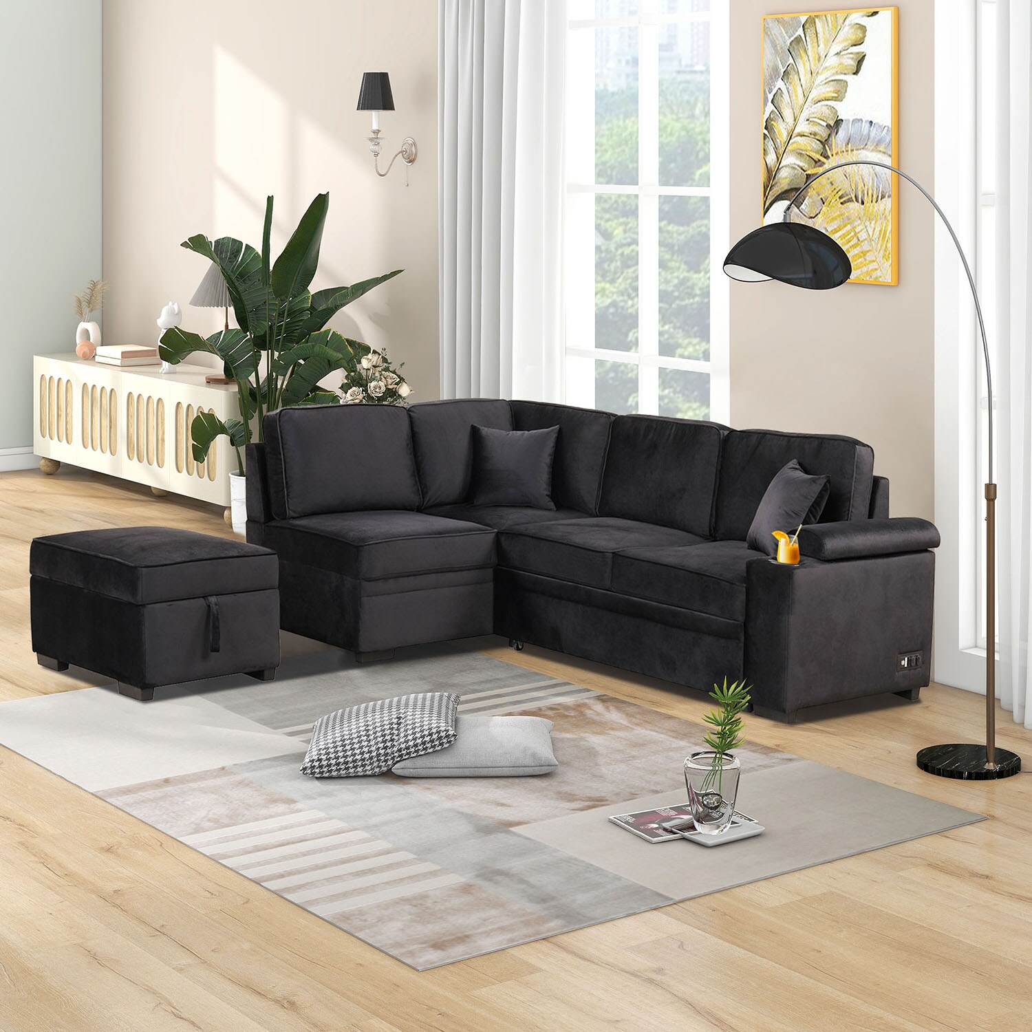 SINOFURN SYB900012GY Sofas-Loveseats - View #7
