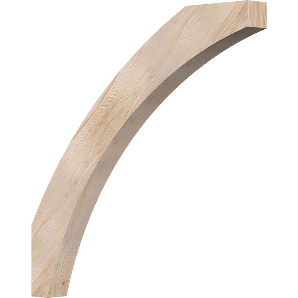 Ekena Millwork BRC04X36X36THR00SDF 3-1/2-in x 36-in x 36-in Douglas Fir Wood Thorton smooth